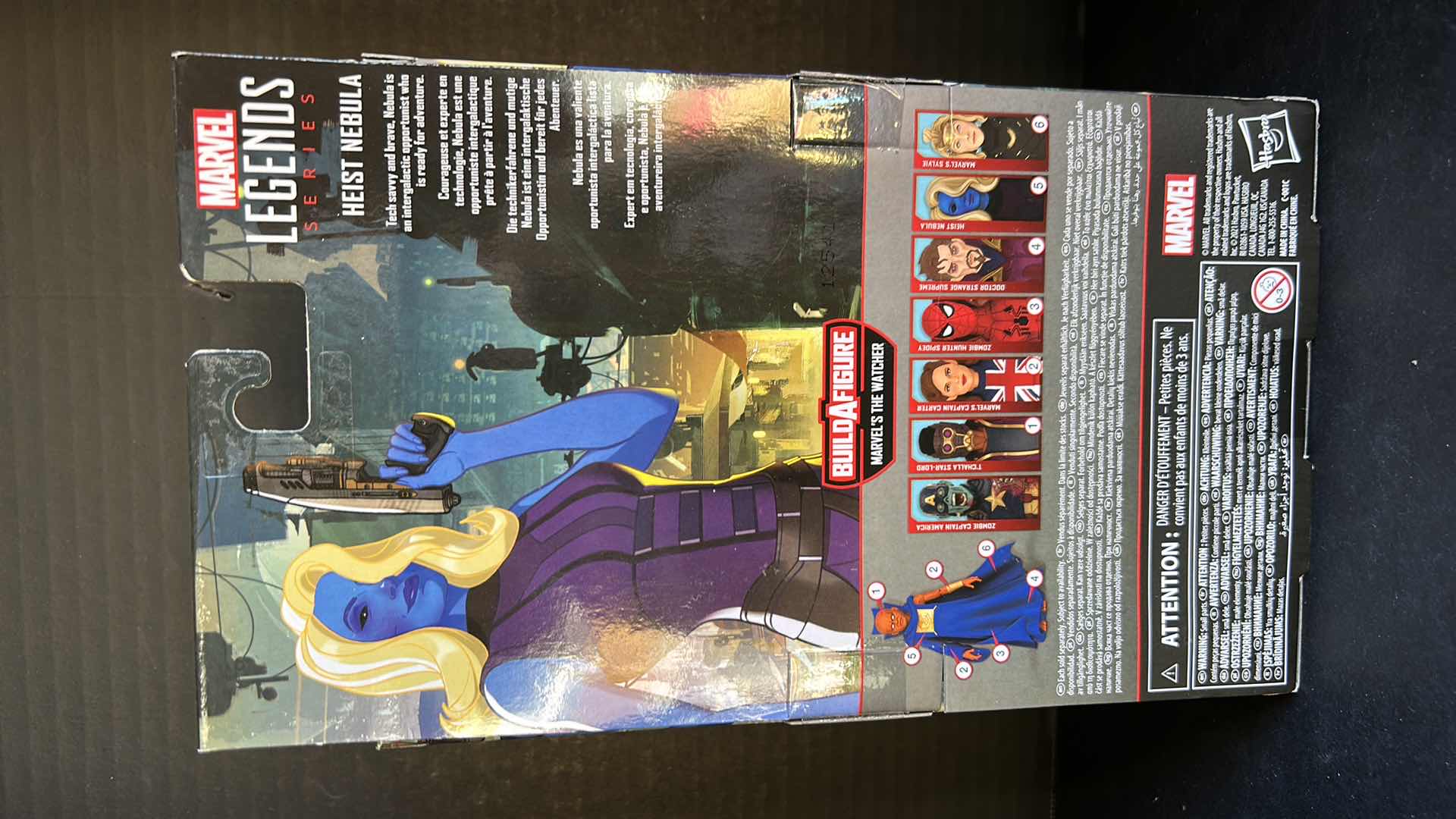 Photo 1 of BRAND NEW MARVEL LEGENDS HEIST NEBULA ACTION FIGURE