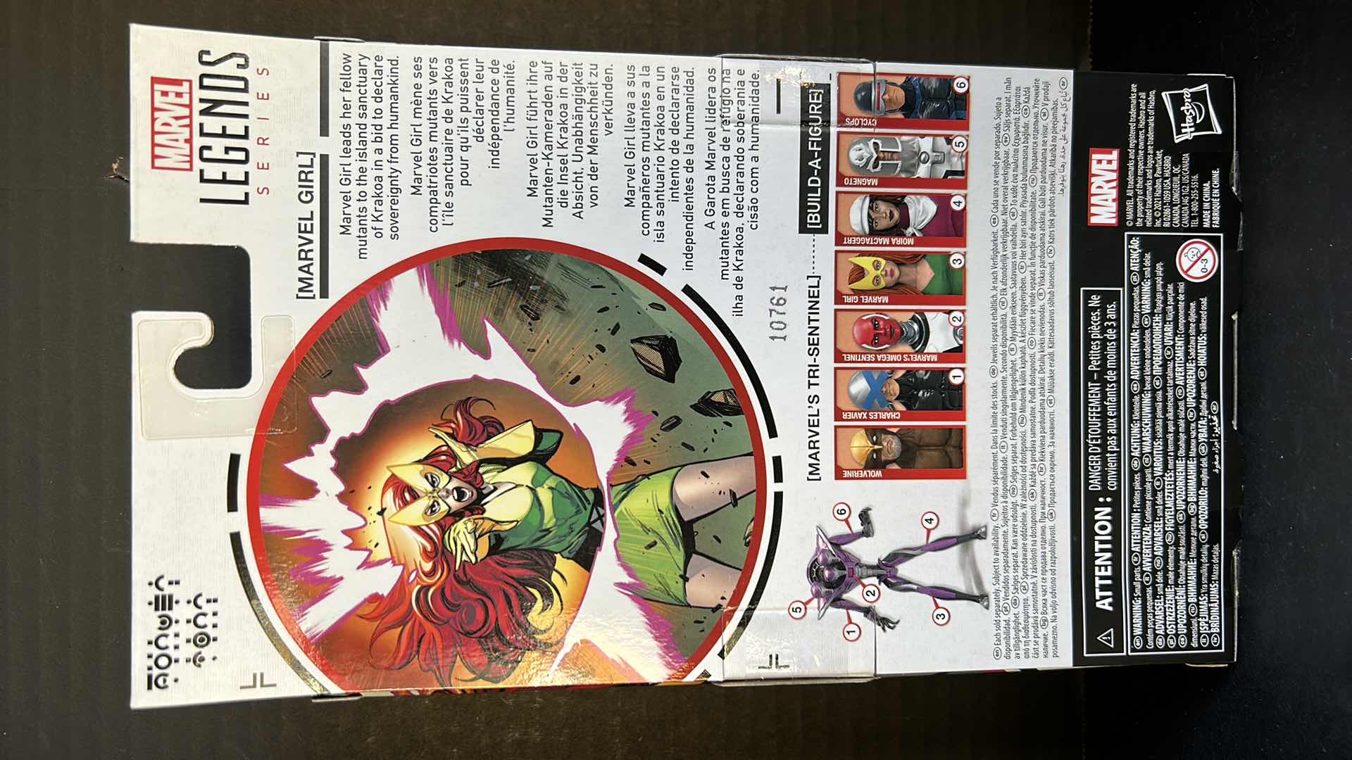 Photo 1 of BRAND NEW HASBRO MARVEL LEGEND SERIES HOUSE OF X MARVEL GIRL ACTION FIGURE