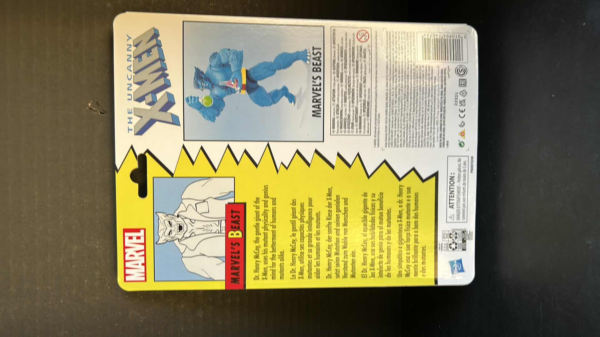 Photo 1 of BRAND NEW HASBRO MARVEL COMICS THE UNCANNY X-MEN BEAST ACTION FIGURE
