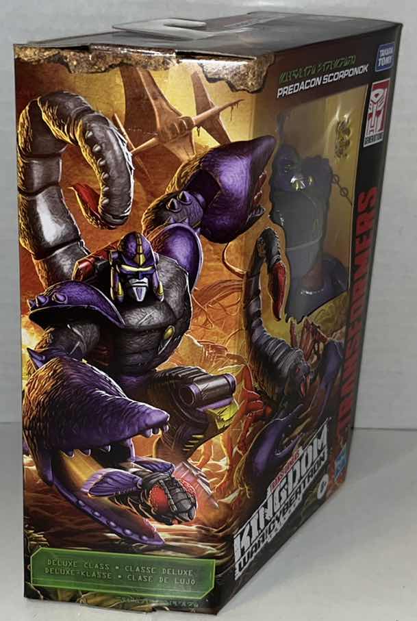 Photo 1 of BRAND NEW HASBRO TAKARA TOMY TRANSFORMERS KINGDOM WAR FOR CYBERTRON TRILOGY “PREDACON SCORPONOK” (1)