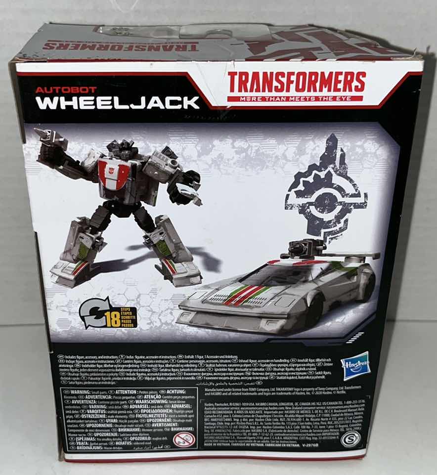 Photo 1 of BRAND NEW HASBRO TAKARA TOMY NETFLIX TRANSFORMERS KINGDOM WAR FOR CYBERTRON TRILOGY, AUTOBOT “WHEELJACK” (1)