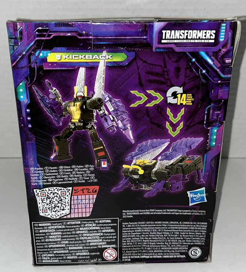Photo 1 of BRAND NEW HASBRO TAKARA TOMY TRANSFORMERS LEGACY, “KICKBACK” (1)