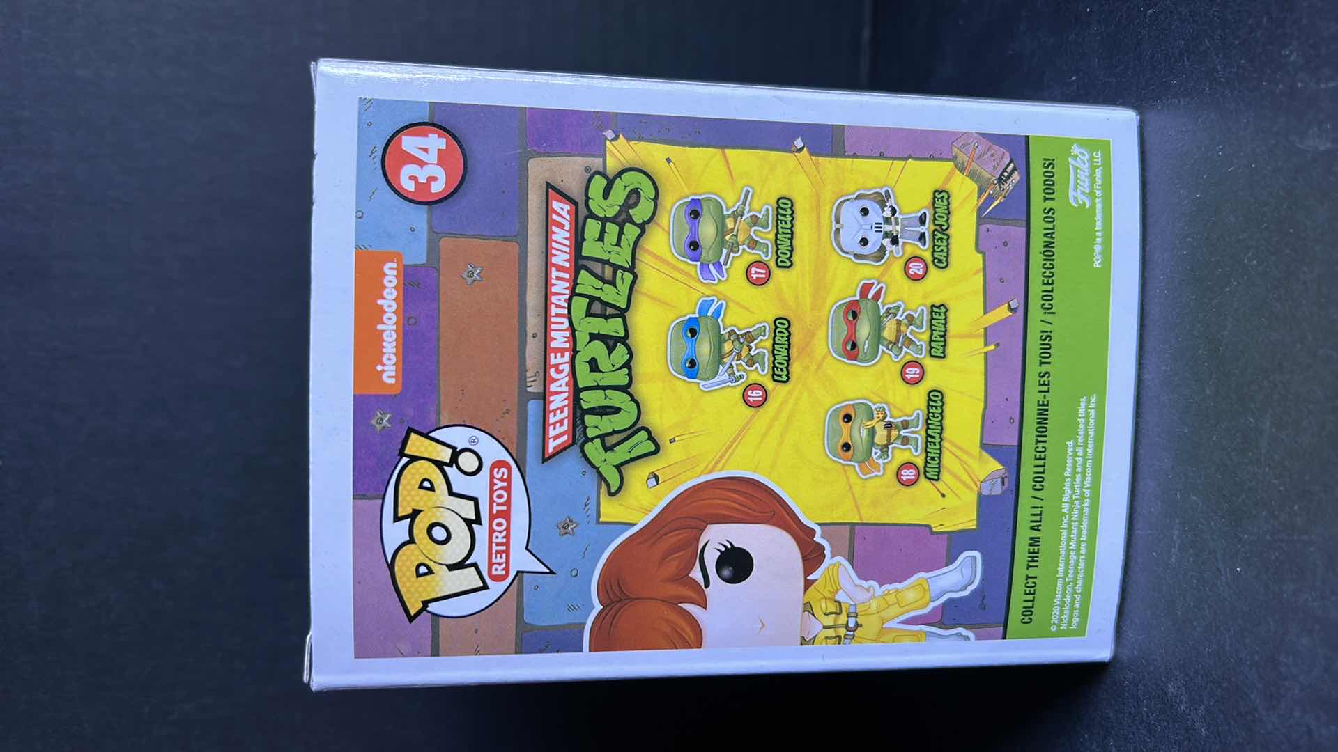 Photo 1 of POP MOVIES TEENAGE MUTANT NINJA TURTLES 34 APRIL O’NEIL VINYL FIGURE