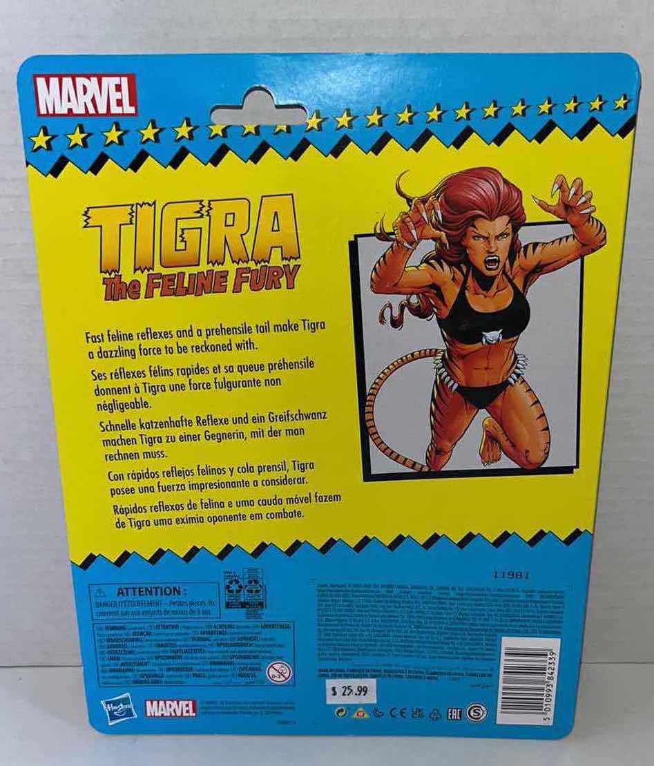 Photo 1 of NEW HASBRO MARVEL ACTION FIGURE & ACCESSORIES, TIGRA THE FELINE FURY $26.00 (1)
