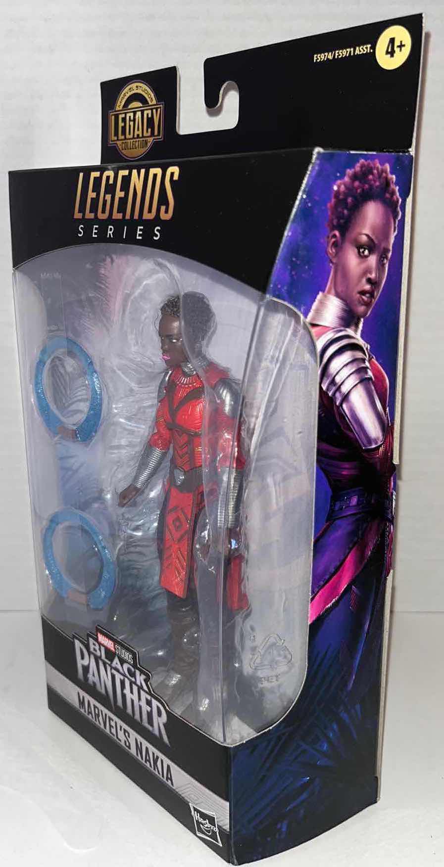 Photo 1 of NEW HASBRO MARVEL STUDIOS LEGENDS SERIES ACTION FIGURE & ACCESSORIES, BLACK PANTHER “MARVELS NAKIA” (1)