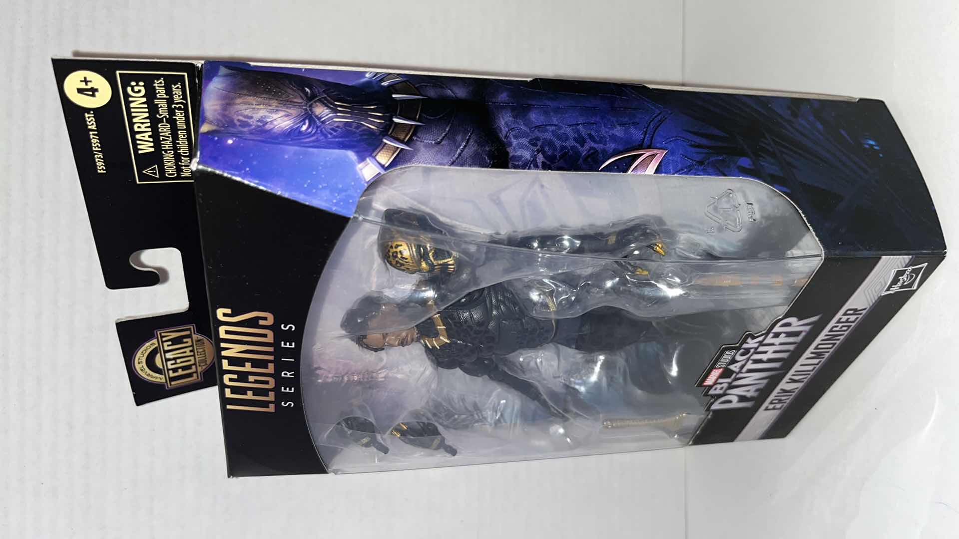 Photo 1 of NEW HASBRO MARVEL STUDIOS LEGENDS SERIES ACTION FIGURE & ACCESSORIES, BLACK PANTHER “ERIK KILLMONGER” $28.00 (1)