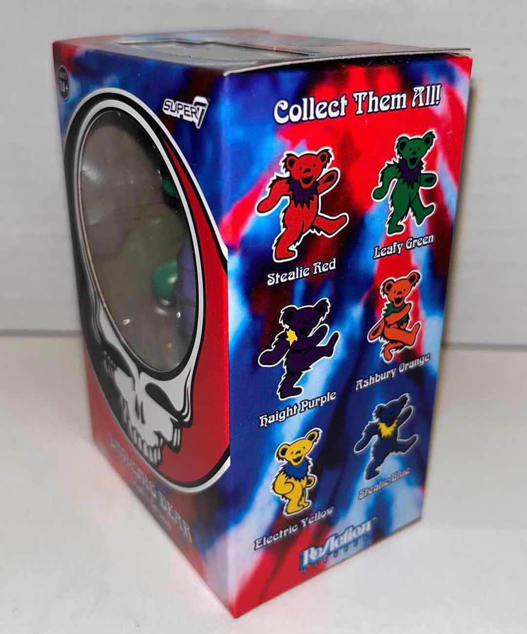 Photo 1 of NEW GRATEFUL DEAD REACTION FIGURE, DANCING BEAR LEAFY GREEN (1)