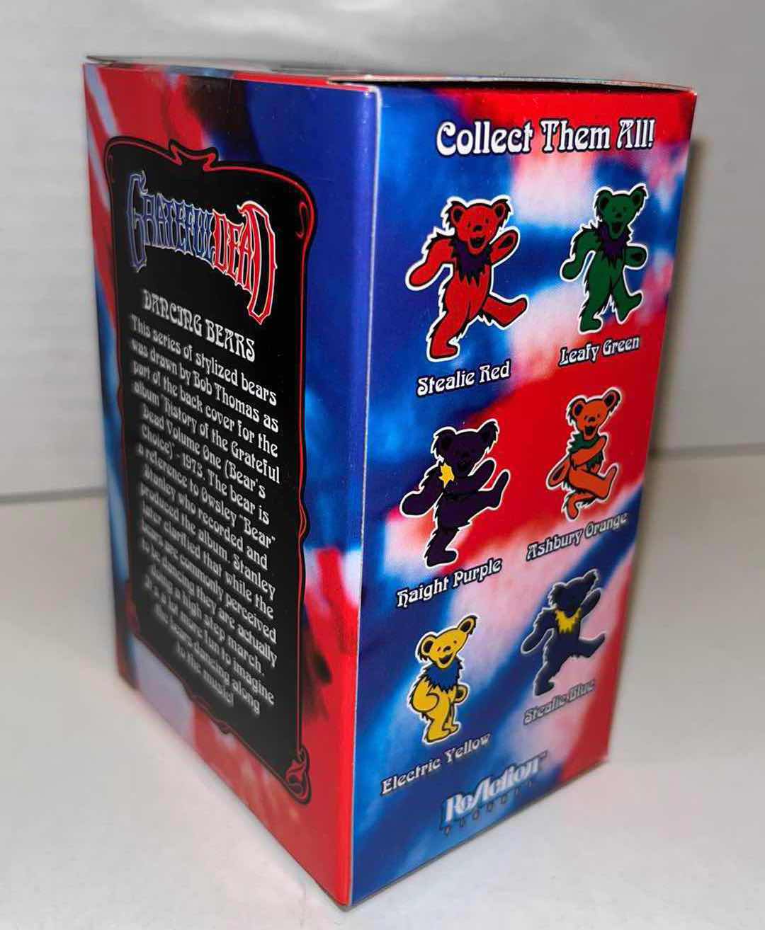 Photo 1 of NEW GRATEFUL DEAD REACTION FIGURE, DANCING BEAR HAIGHT PURPLE (1)