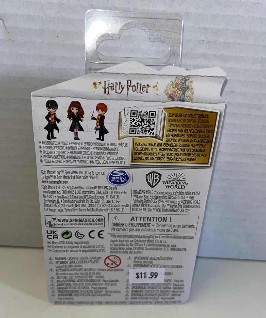 Photo 1 of NEW SPINMASTER WIZARDING WORLD HARRY POTTER MAGICAL MINIS, “HARRY POTTER” (1)