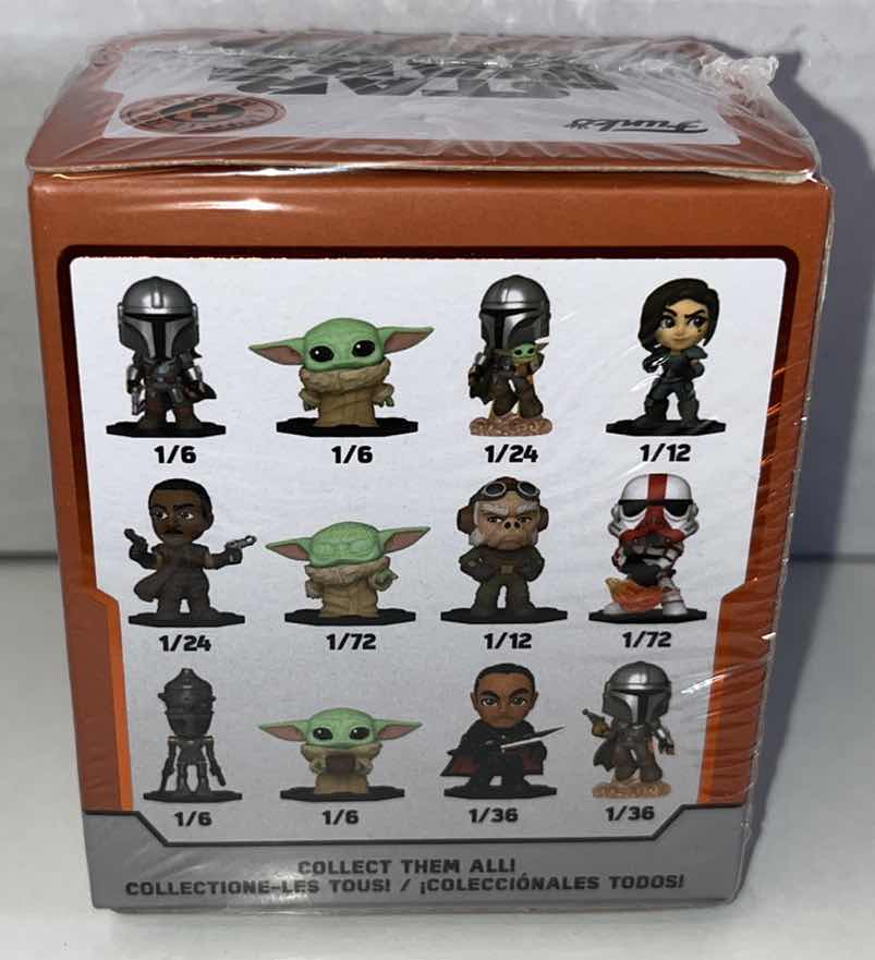 Photo 1 of NEW FUNKO SPECIALTY SERIES, STAR WARS THE MANDALORIAN MYSTERY MINIS BOBBLE-HEADS (2)