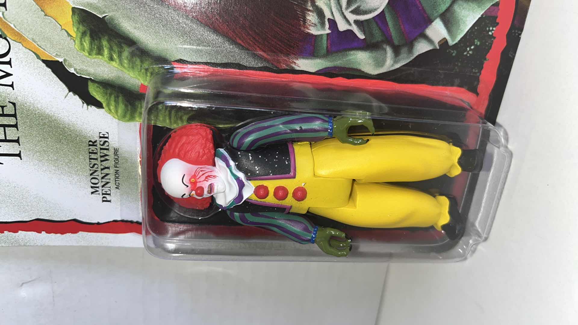 Photo 1 of NEW SUPER7 REACTION FIGURES, IT MOVIE “MONSTER PENNYWISE” (1)