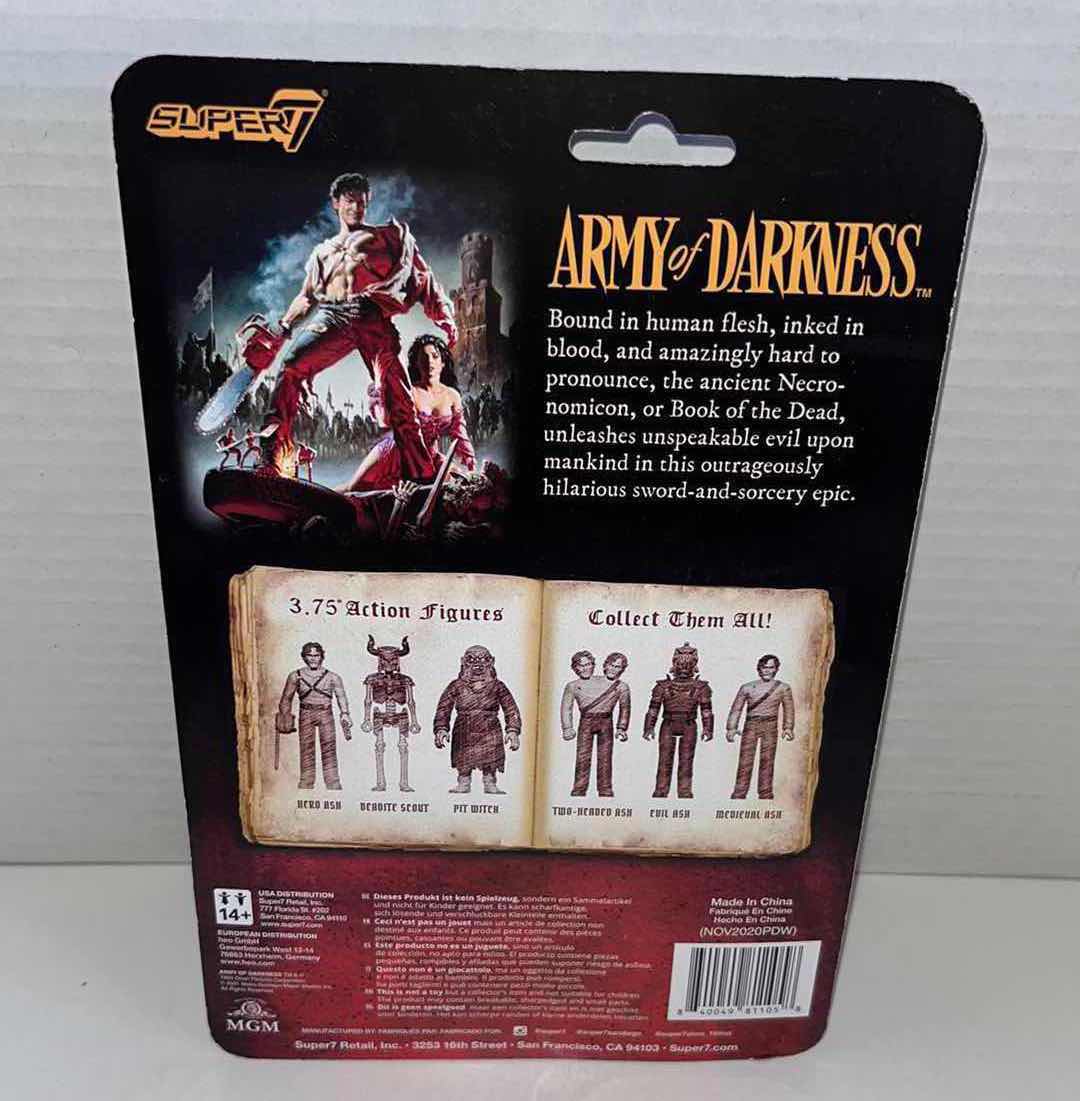 Photo 1 of NEW SUPER 7 REACTION FIGURE, ARMY OF DARKNESS “PIT WITCH” (1)