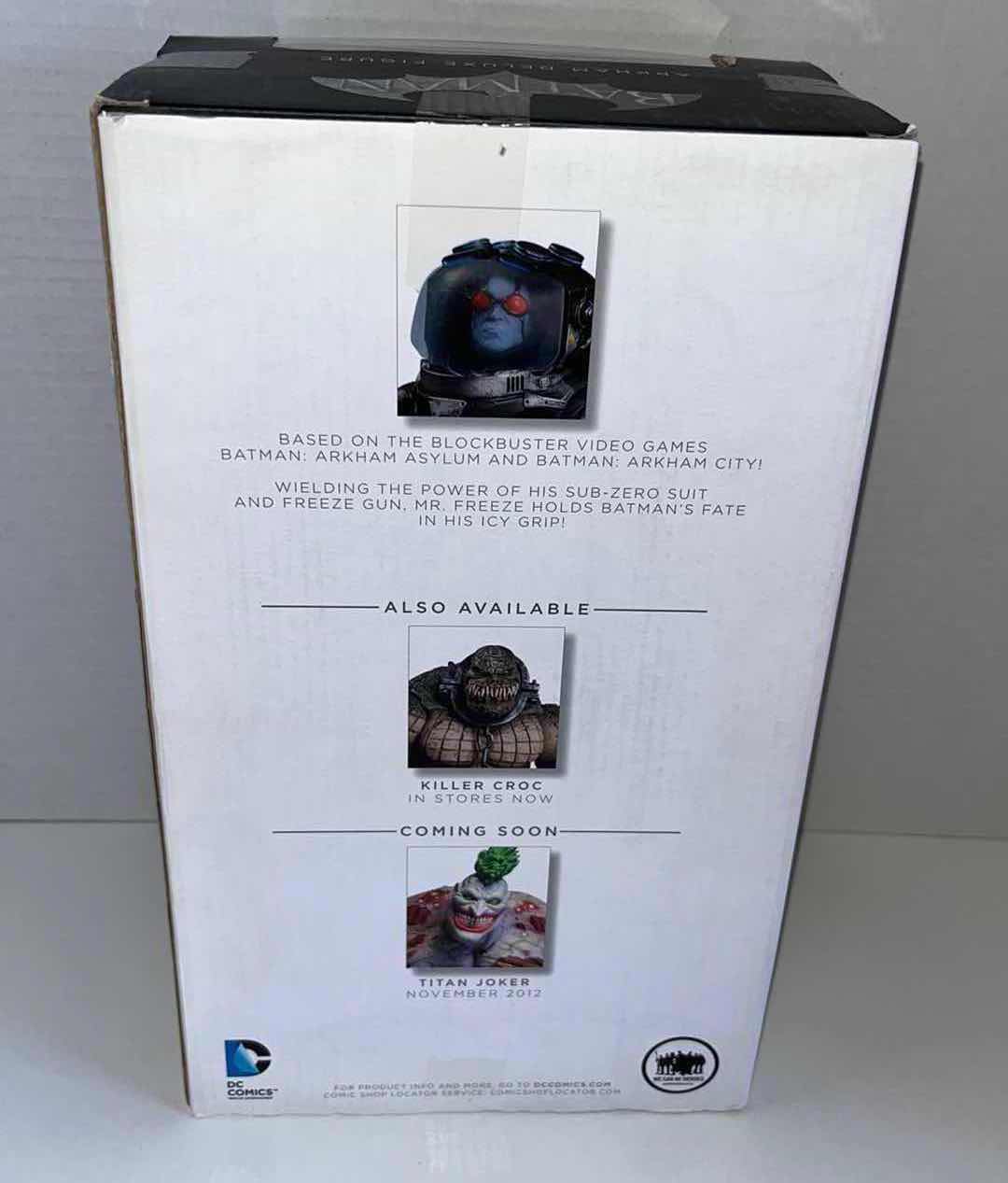 Photo 1 of BRAND NEW DC COLLECTIBLES BATMAN ARKHAM DELUXE FIGURE “MISTER FREEZE” (1)