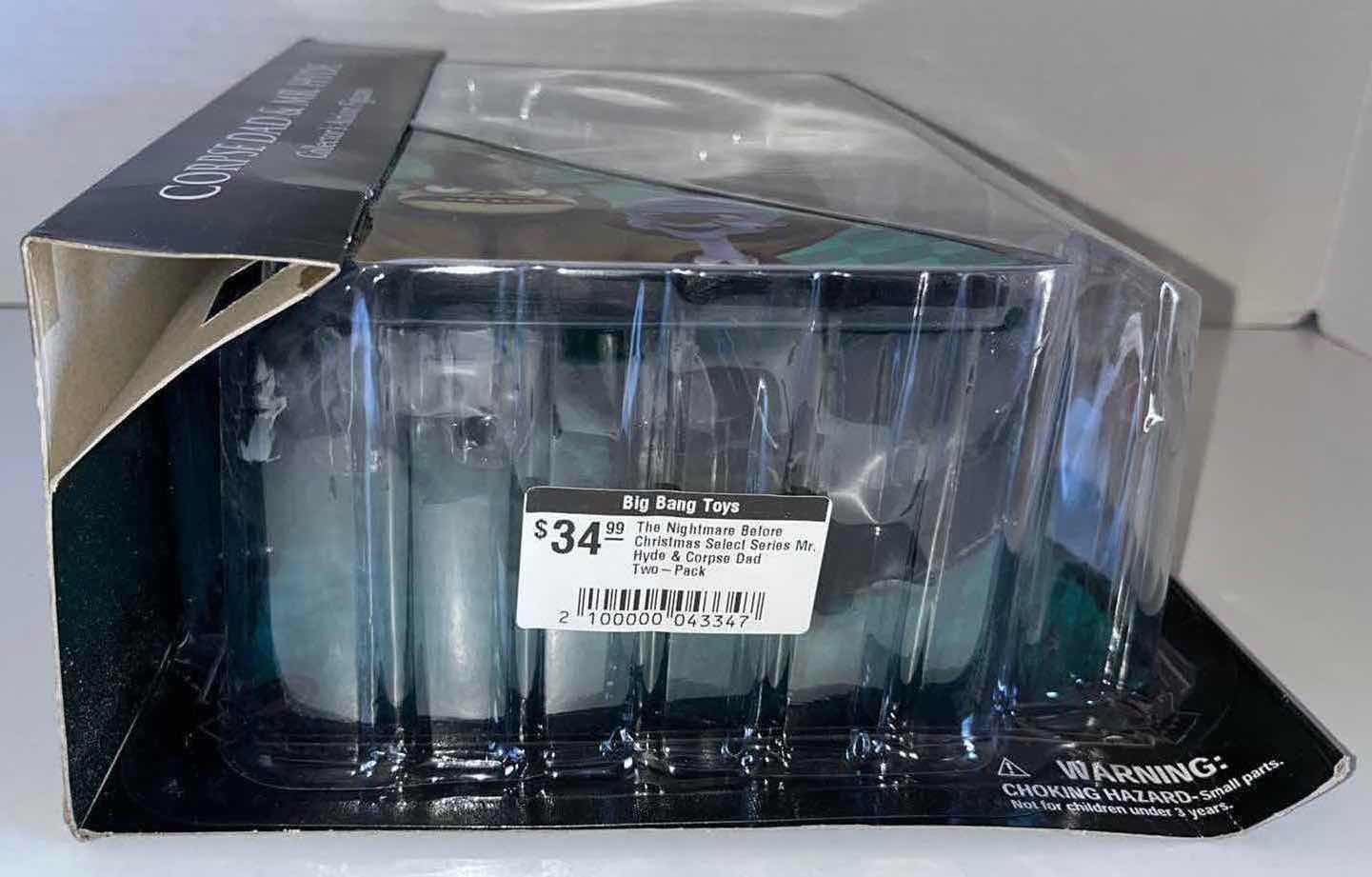 Photo 1 of NEW DIAMOND SELECT TOYS DISNEY TIM BURTONS THE NIGHTMARE BEFORE CHRISTMAS TWO-PACK COLLECTORS ACTION FIGURES, “CORPSE DAD & MR HYDE” $35.00 (1)