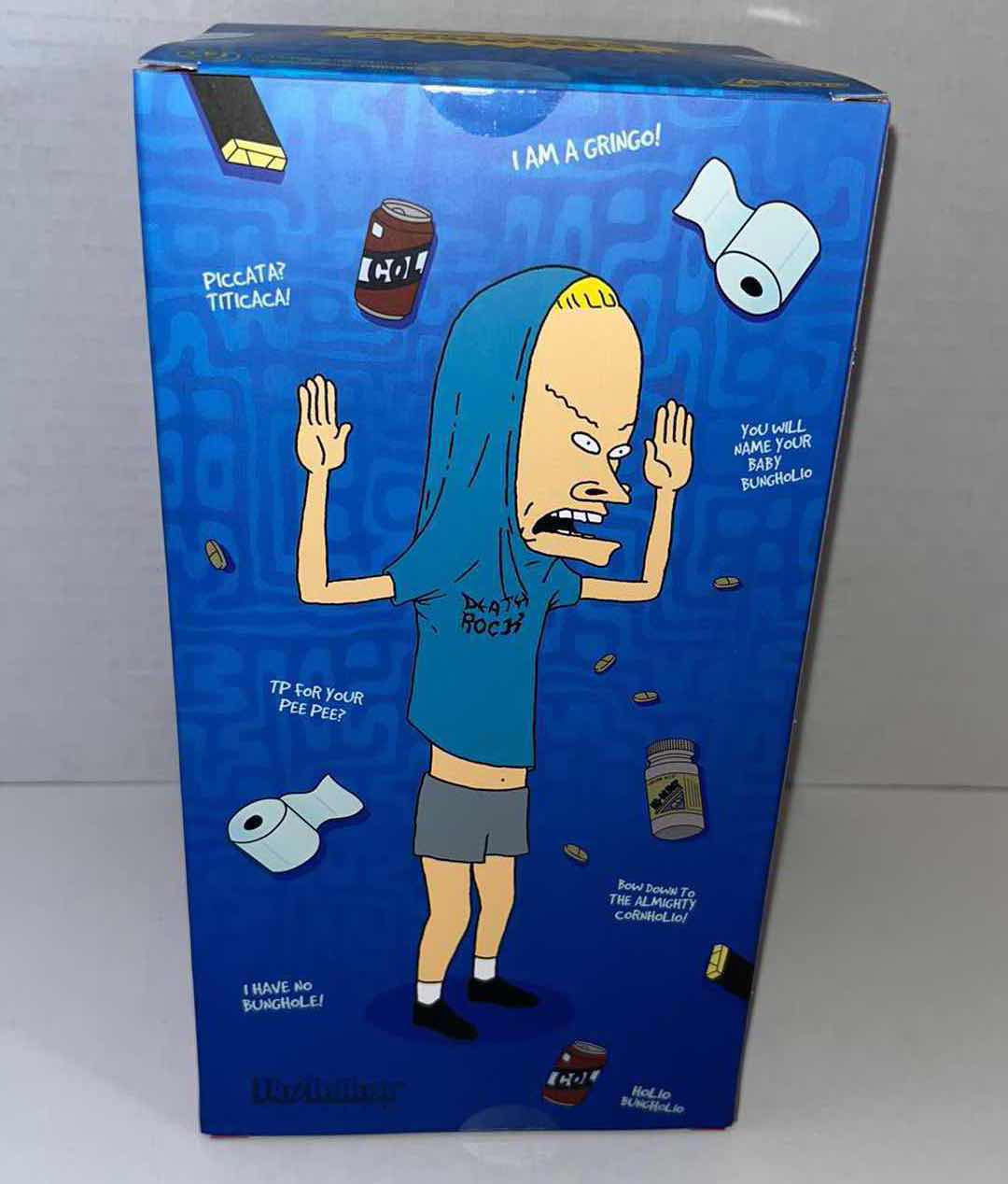 Photo 1 of NEW SUPER7 MTV BEAVIS AND BUTTHEAD “THE GREAT CORNHOLIO” FIGURE & TOILET PAPER ROLL $36.00 (1)