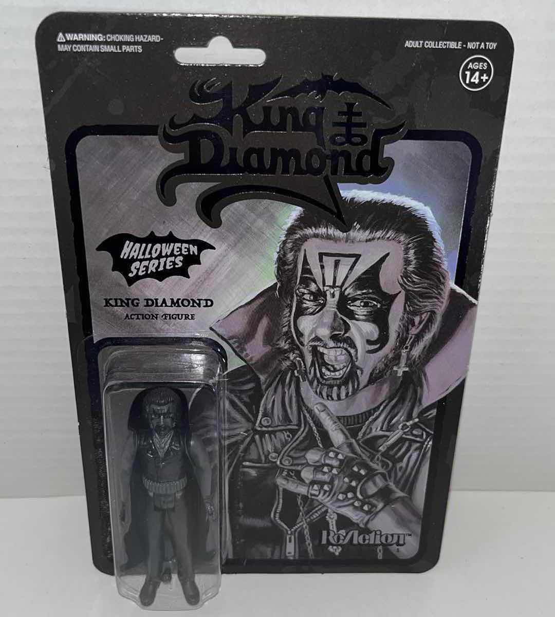 Photo 1 of NEW SUPER7 REACTION FIGURE, HALLOWEEN SERIES “KING DIAMOND” (1)