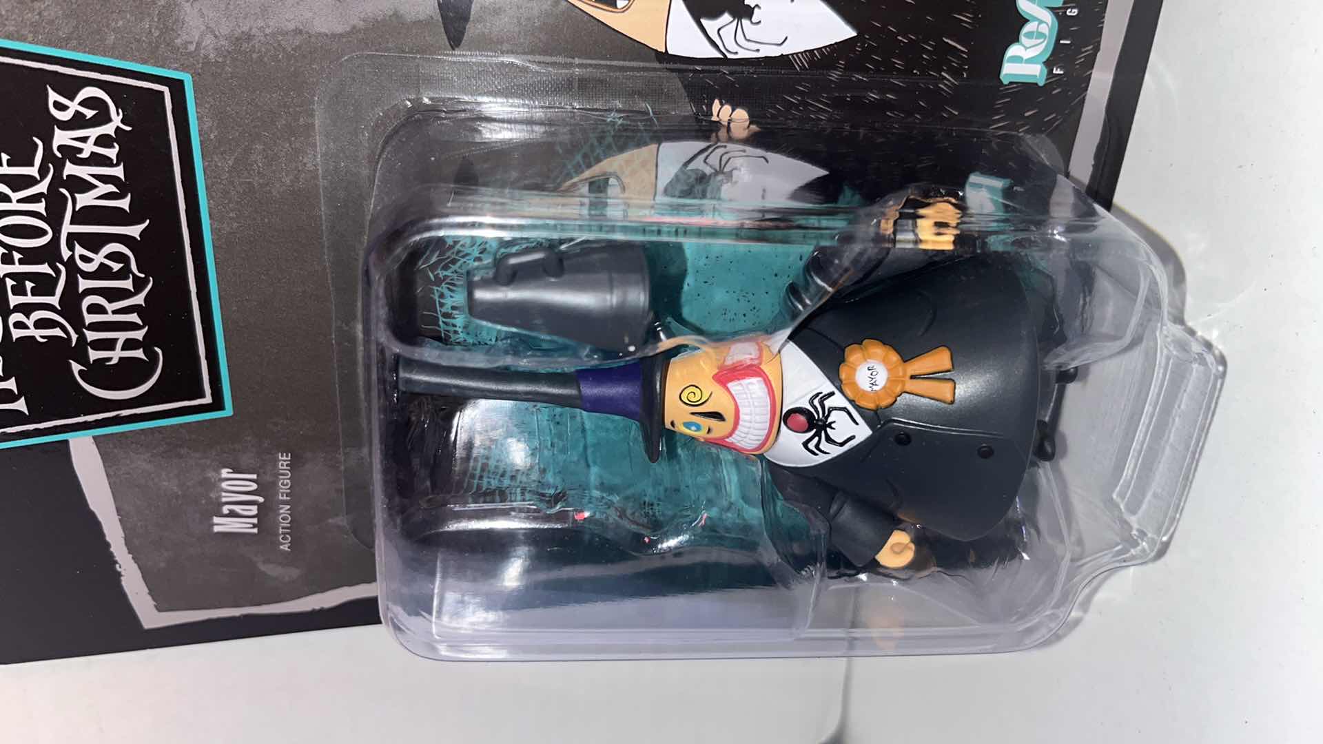 Photo 1 of NEW SUPER7 REACTION FIGURES, DISNEY TIM BURTONS THE NIGHTMARE BEFORE CHRISTMAS “MAYOR” (1)