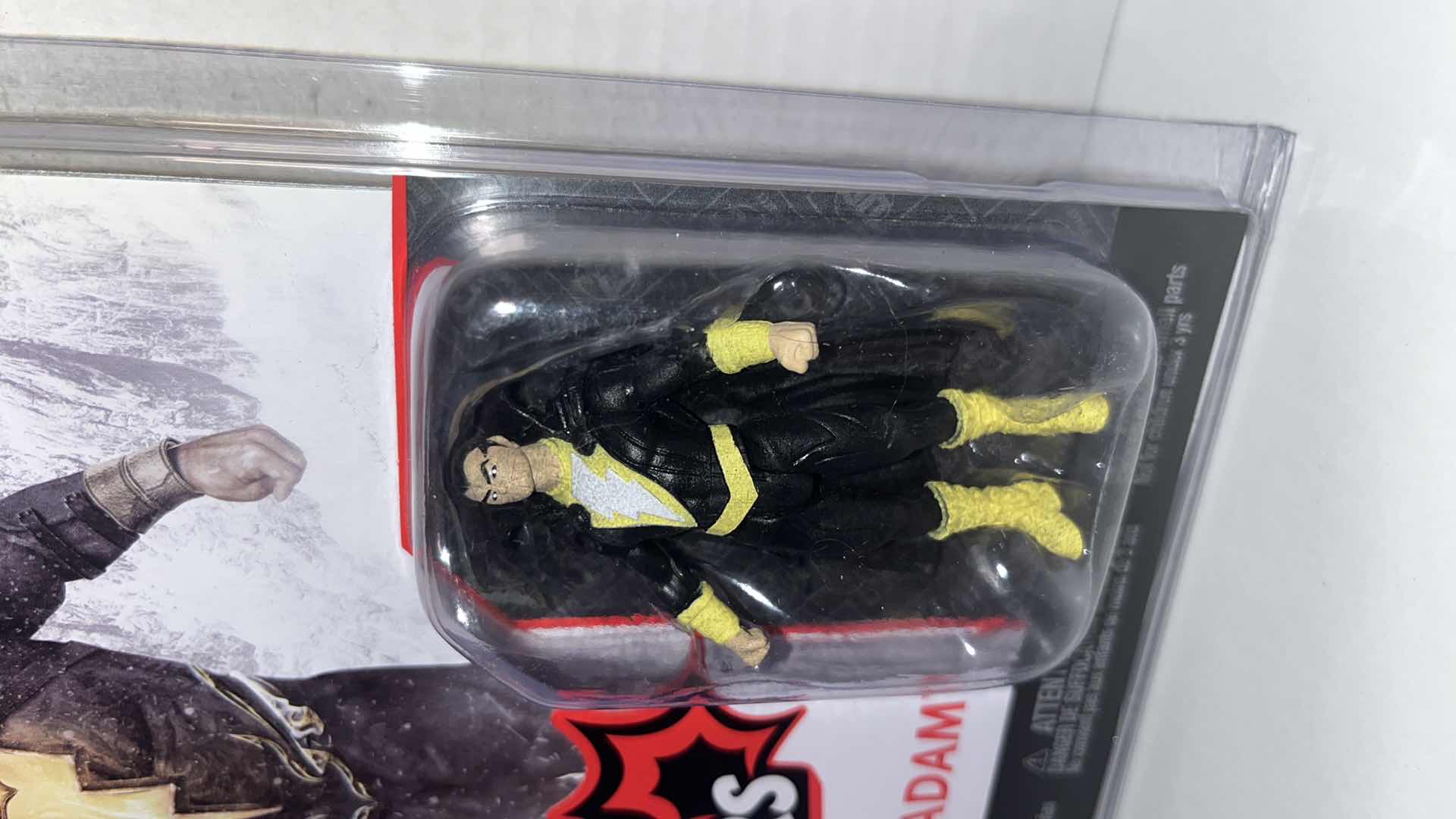 Photo 1 of NEW MACFARLANE TOYS DC DIRECT PAGE PUNCHERS, BLACK ADAM FIGURINE & “ENDLESS WINTER SPECIAL 1” COMIC BOOK (1)