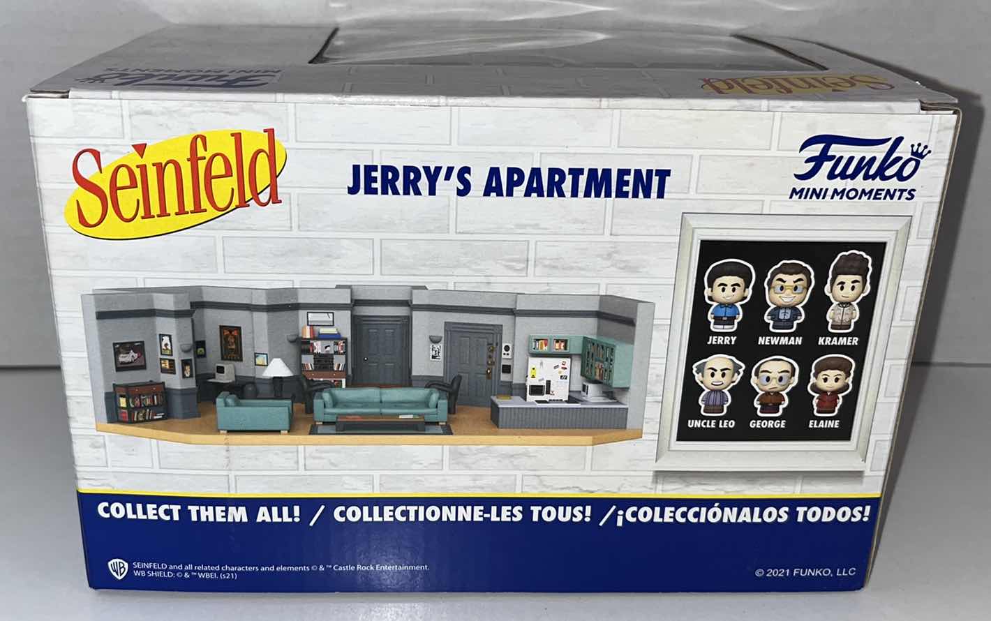 Photo 1 of NEW FUNKO MINI MOMENTS VINYL FIGURES, SEINFELD JERRY’S APARTMENT- UNCLE LEO (1)