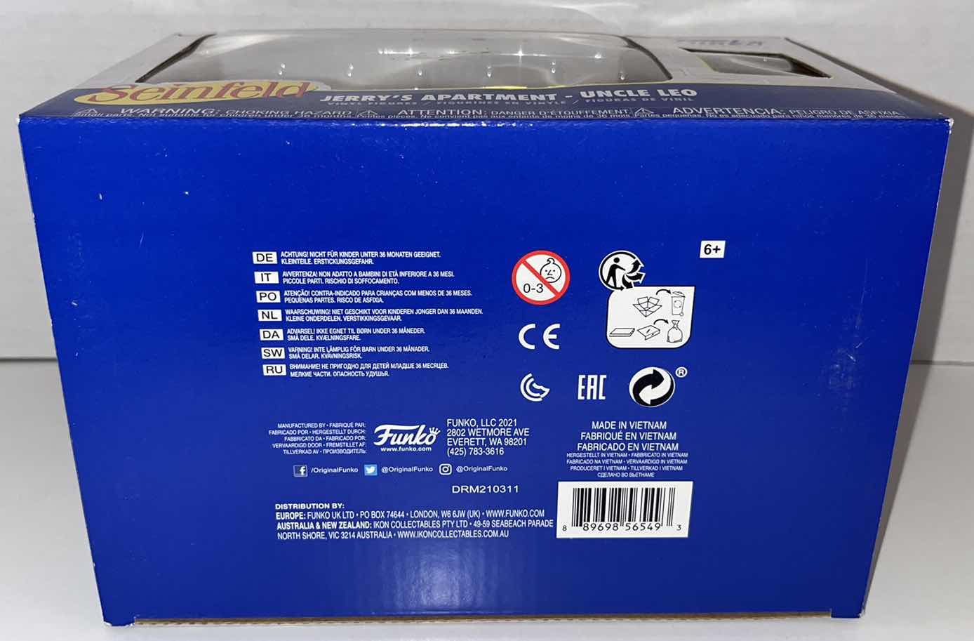 Photo 1 of NEW FUNKO MINI MOMENTS VINYL FIGURES, SEINFELD JERRY’S APARTMENT- UNCLE LEO (1)