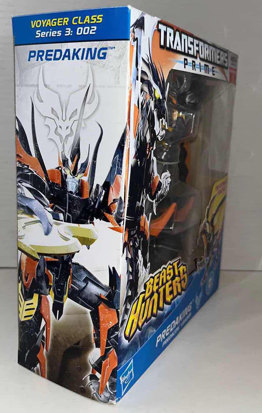 Photo 1 of BRAND NEW HASBRO TRANSFORMERS PRIME BEAST HUNTERS ACTION FIGURE,  “PREDAKING” PREDACON LEADER $125.00 (1)