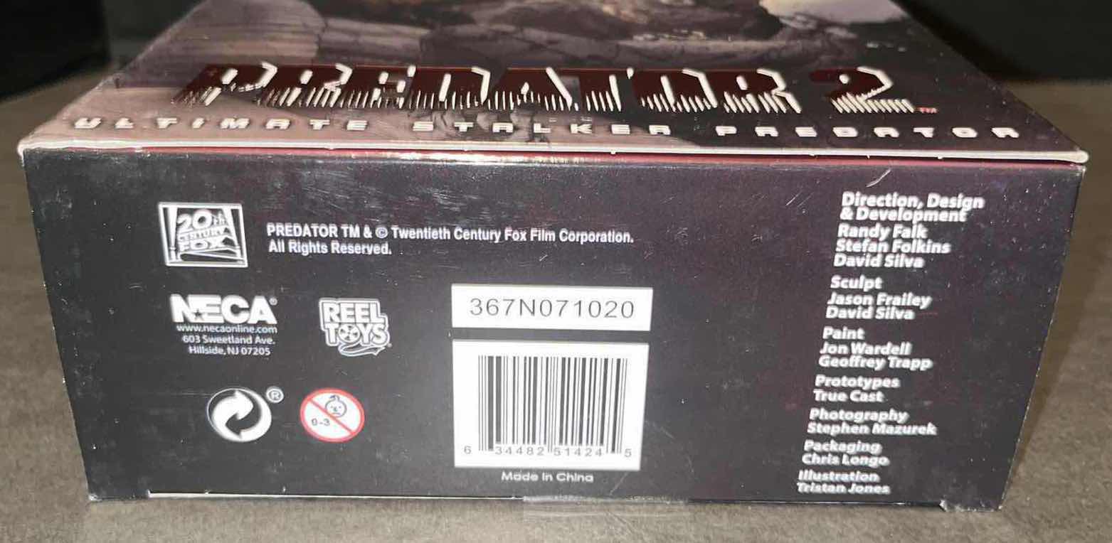 Photo 1 of BRAND NEW NECA 30TH ANNIVERSARY COLLECTION ACTION FIGURE & ACCESSORIES, PREDATOR 2 “ULTIMATE STALKER PREDATOR”