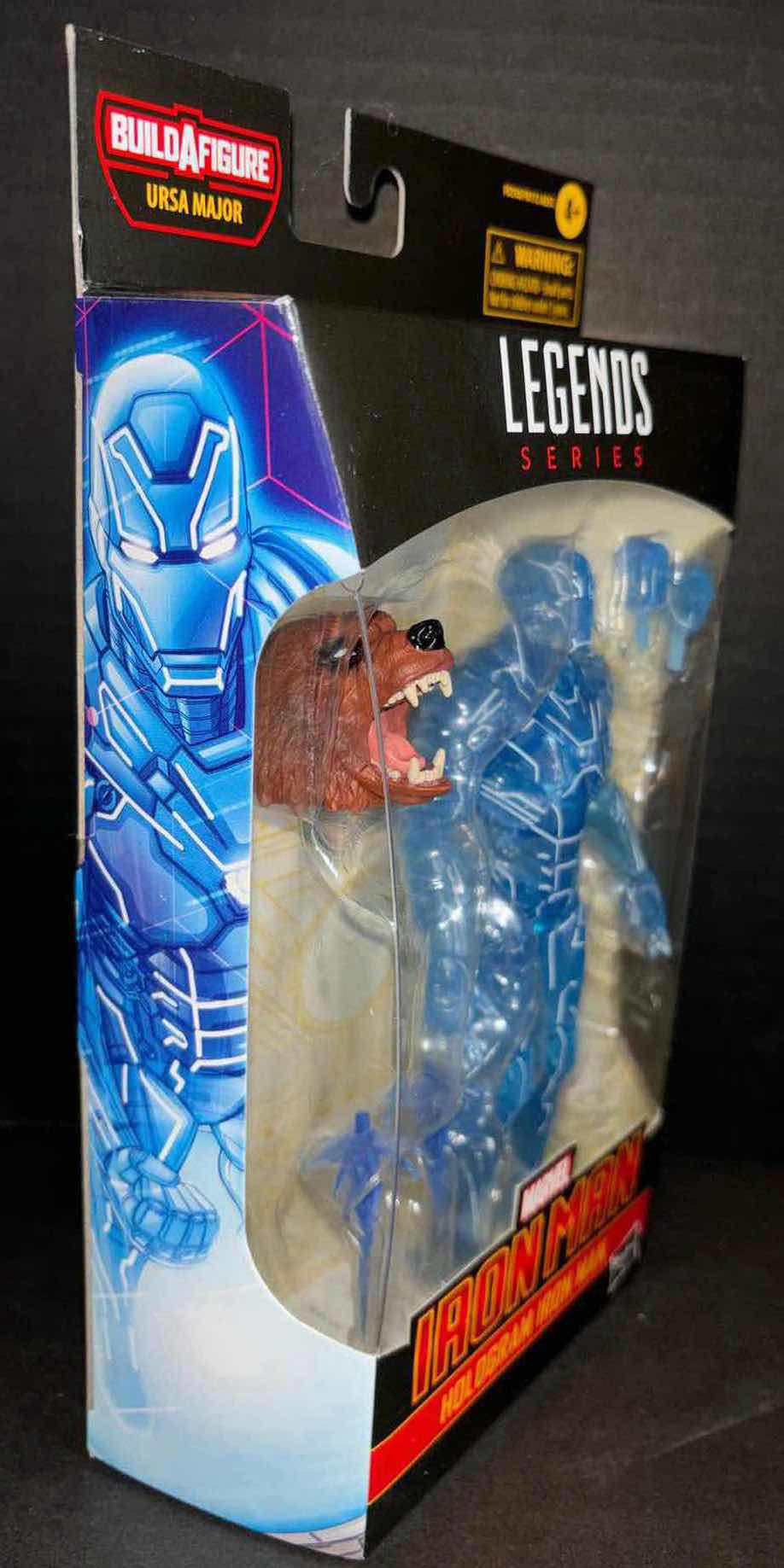 Photo 1 of NEW HASBRO LEGEND SERIES ACTION FIGURE, MARVEL IRON MAN “HOLOGRAM IRON MAN”