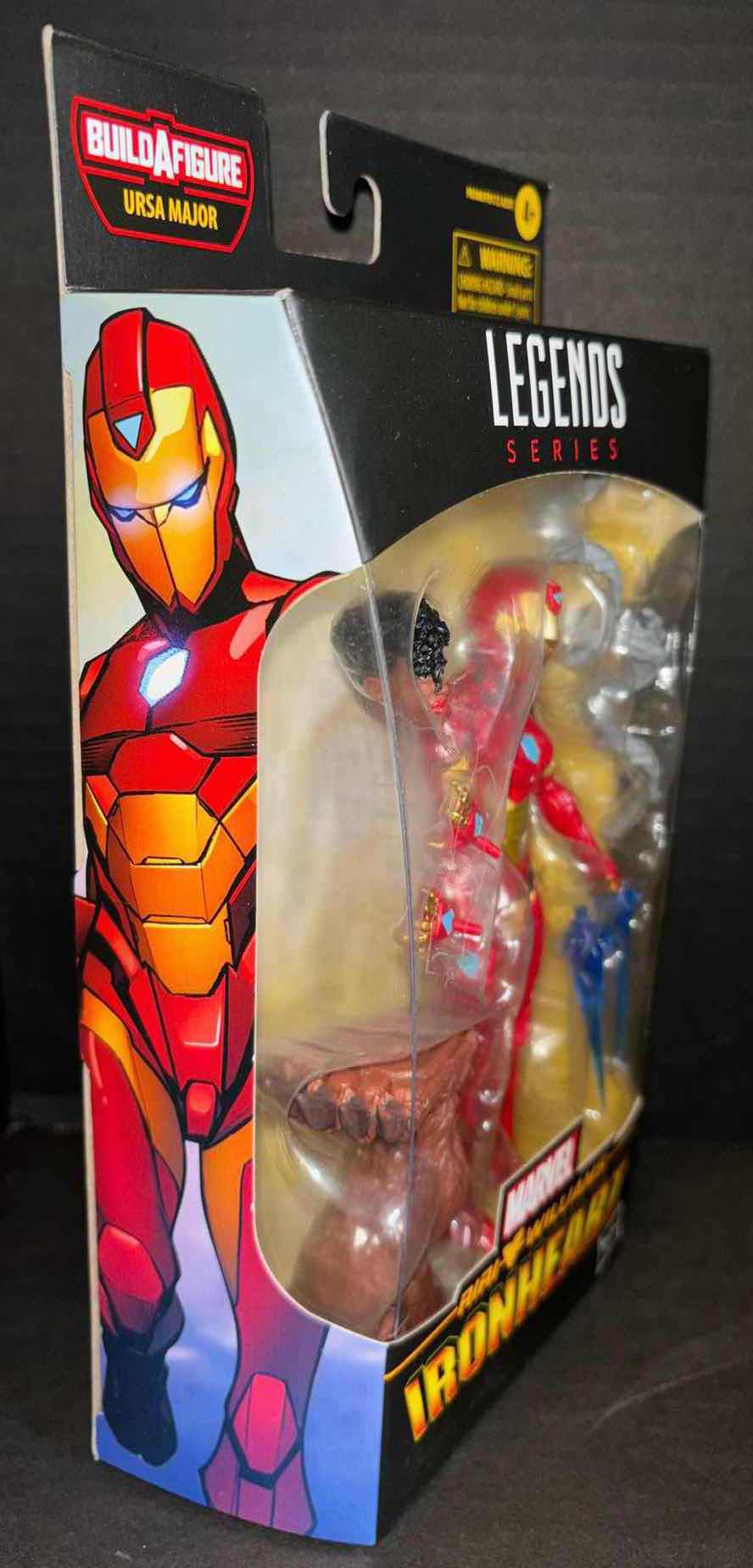 Photo 1 of NEW HASBRO LEGEND SERIES ACTION FIGURE, MARVEL “RIRI WILLIAMS IRONHEART”