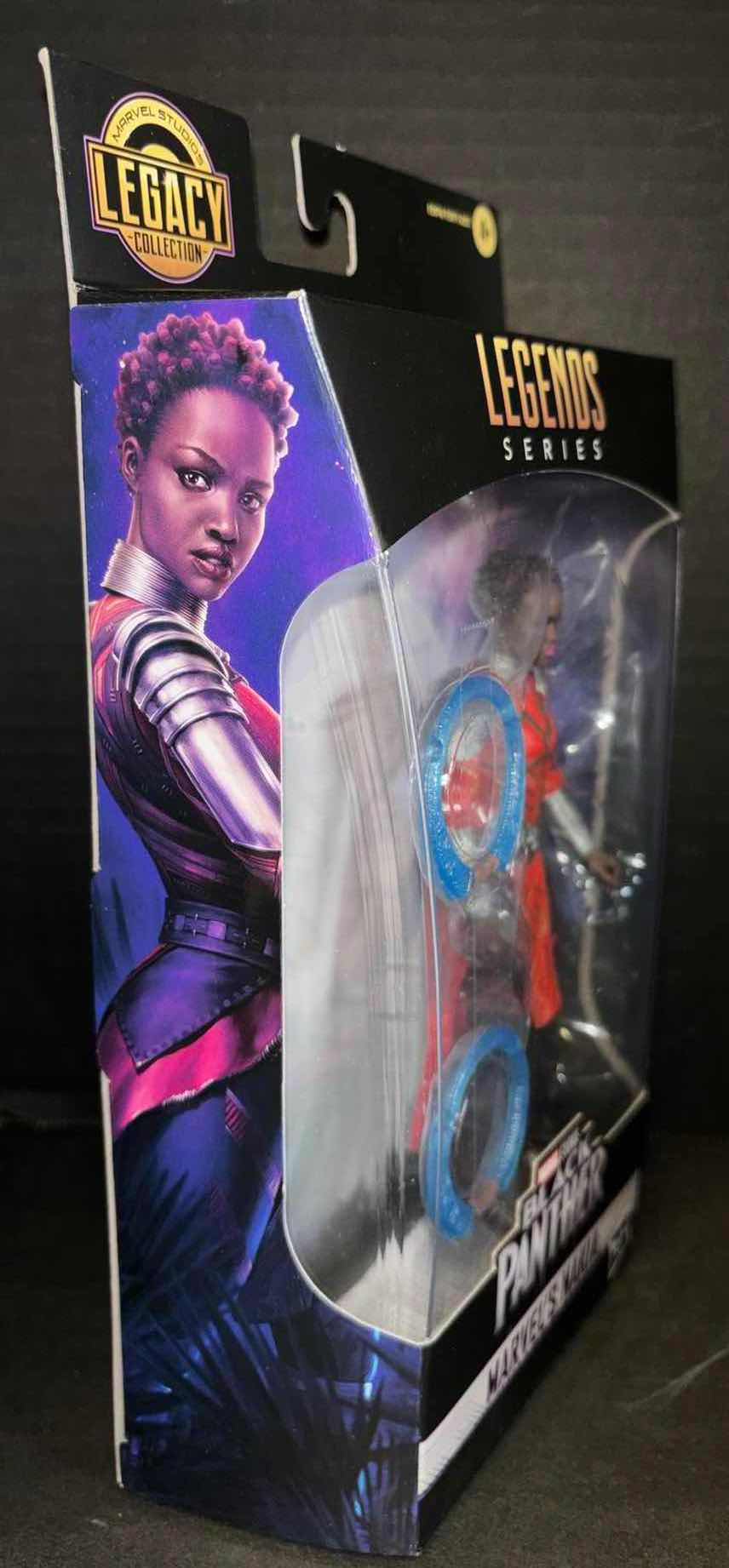 Photo 1 of NEW HASBRO MARVEL STUDIOS LEGEND SERIES ACTION FIGURE, BLACK PANTHER “MARVEL’S NAKIA”