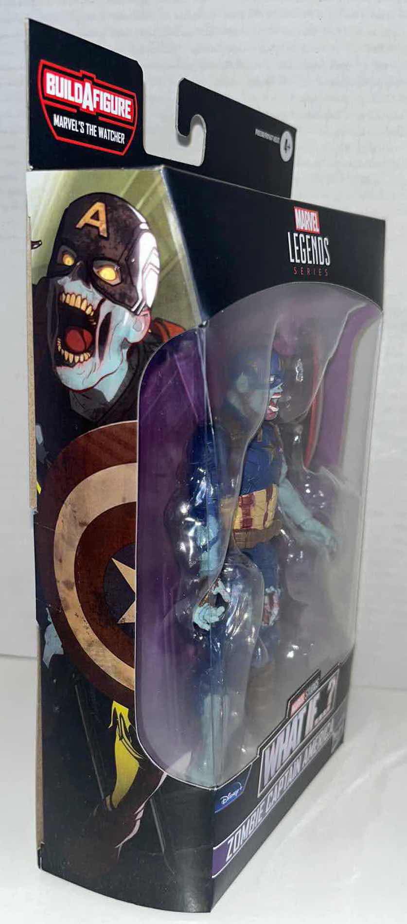 Photo 1 of NEW HASBRO DISNEY+ MARVEL LEGEND SERIES ACTION FIGURE & ACCESSORIES, MARVEL STUDIOS WHAT IF? “ZOMBIE CAPTAIN AMERICA”