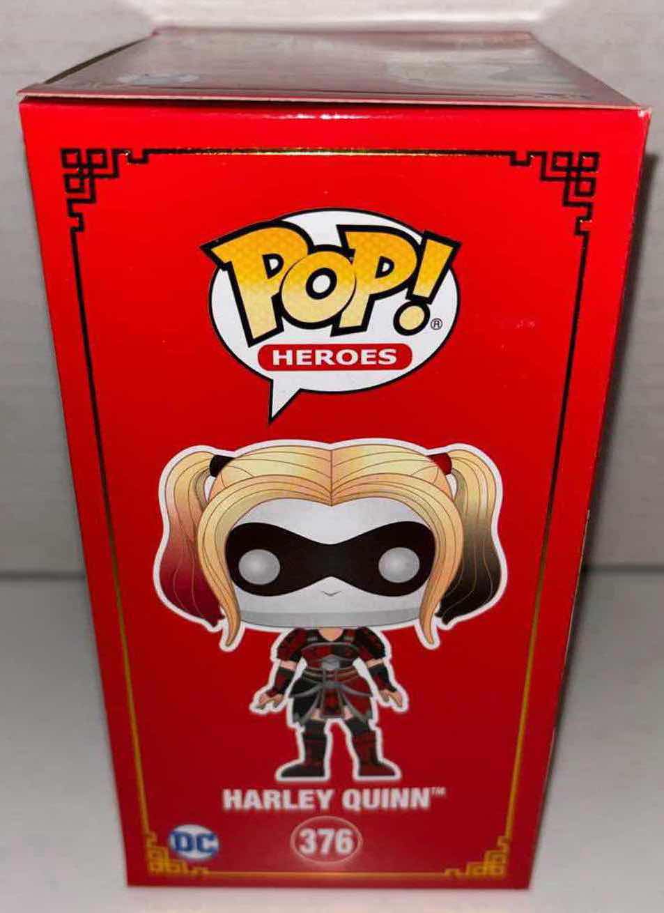 Photo 1 of NEW FUNKO POP! HEROES VINYL FIGURE, DC #376 HARLEY QUINN