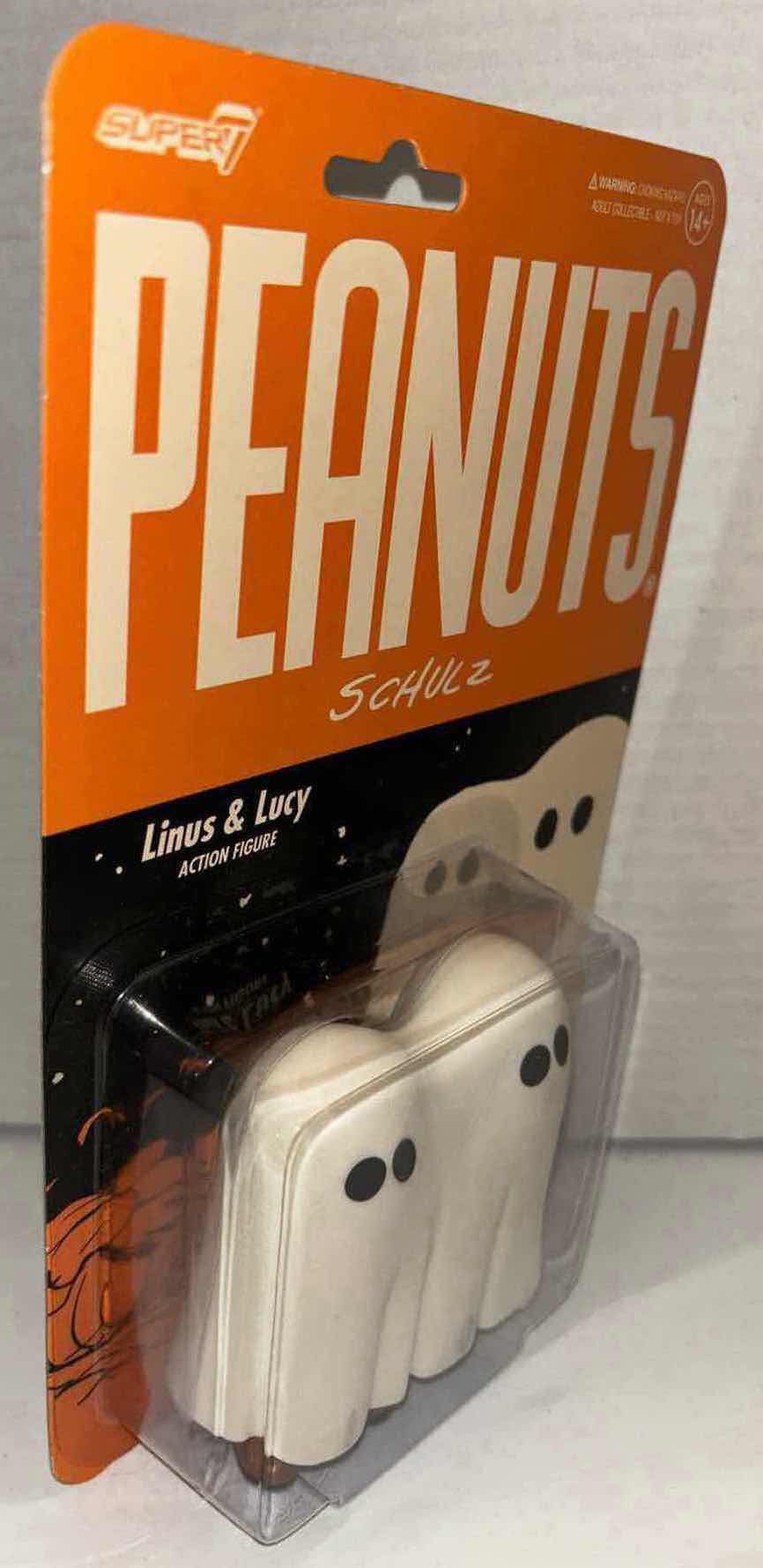 Photo 1 of BRAND NEW SUPER7 REACTION FIGURES PEANUTS “LINUS & LUCY”, OCTOBER 31 1957