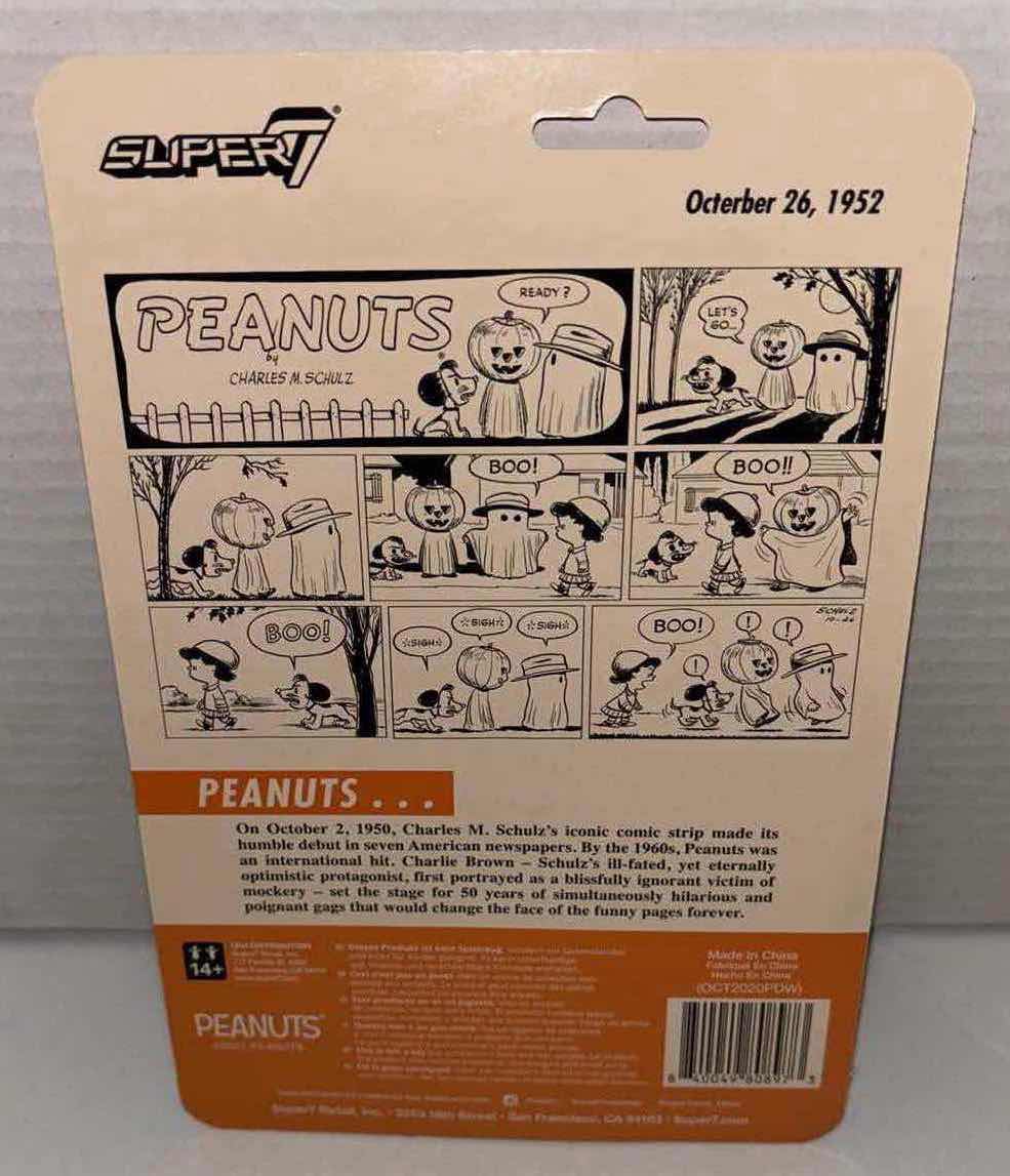 Photo 1 of BRAND NEW SUPER7 REACTION FIGURES PEANUTS “SNOOPY”, OCTOBER 26 1952