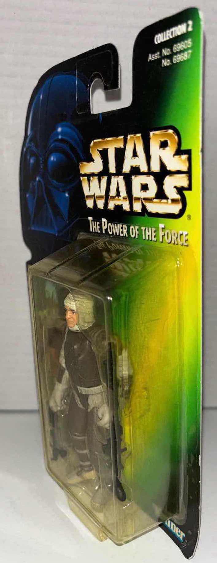 Photo 1 of NEW KENNER STAR WARS THE POWER OF THE FORCE ACTION FIGURE, DENGAR W BLASTER RIFLE