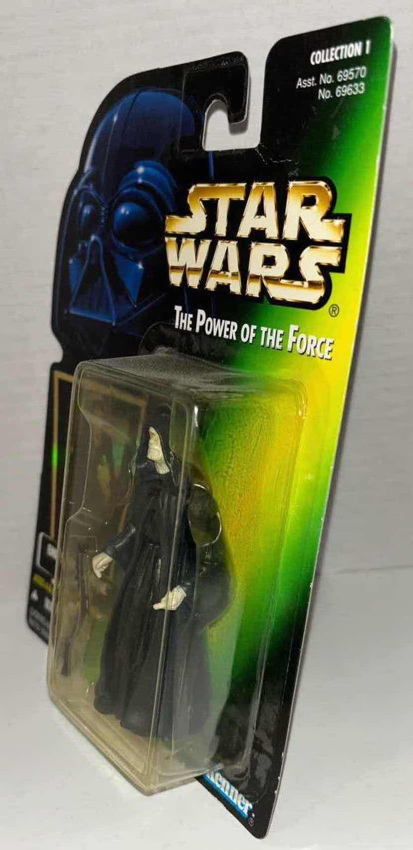 Photo 1 of NEW KENNER STAR WARS THE POWER OF THE FORCE ACTION FIGURE, EMPEROR PALPATINE W WALKING STICK