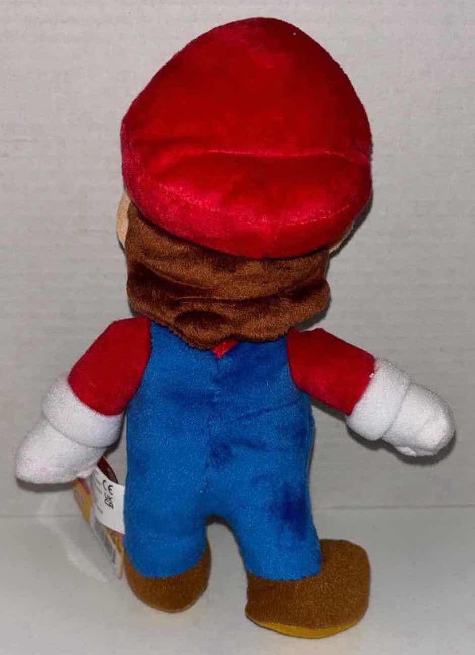 Photo 1 of NEW JAKKS PACIFIC SUPER MARIO 9” PLUSH, “MARIO”