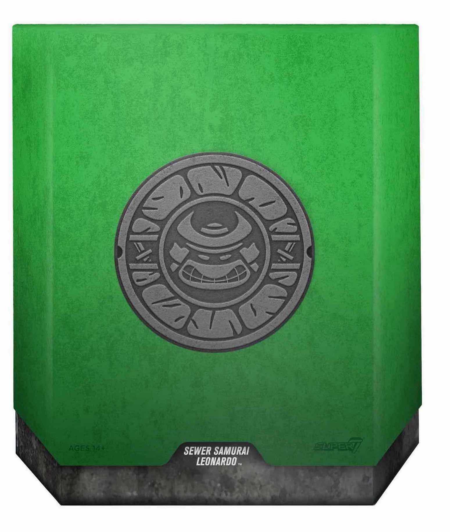 Photo 1 of NEW SUPER 7 ULTIMATES ACTION FIGURE & ACCESSORIES, TEENAGE MUTANT NINJA TURTLES SEWER SAMURAI LEONARDO 