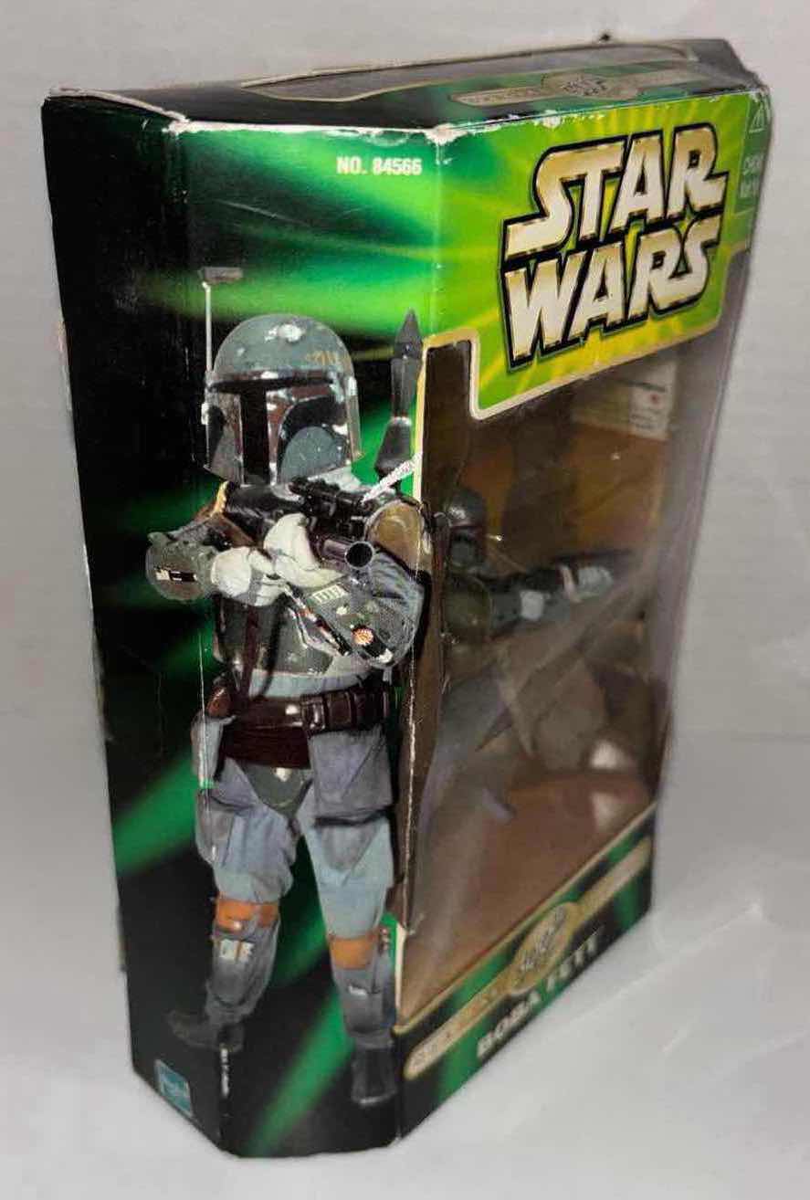 Photo 1 of HASBRO STAR WARS 2000 SPECIAL EDITION 300TH FIGURE “BOBA FETT” W ROCKET-FIRING BACKPACK, 3.75”