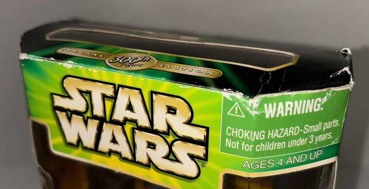 Photo 1 of HASBRO STAR WARS 2000 SPECIAL EDITION 300TH FIGURE “BOBA FETT” W ROCKET-FIRING BACKPACK, 3.75”