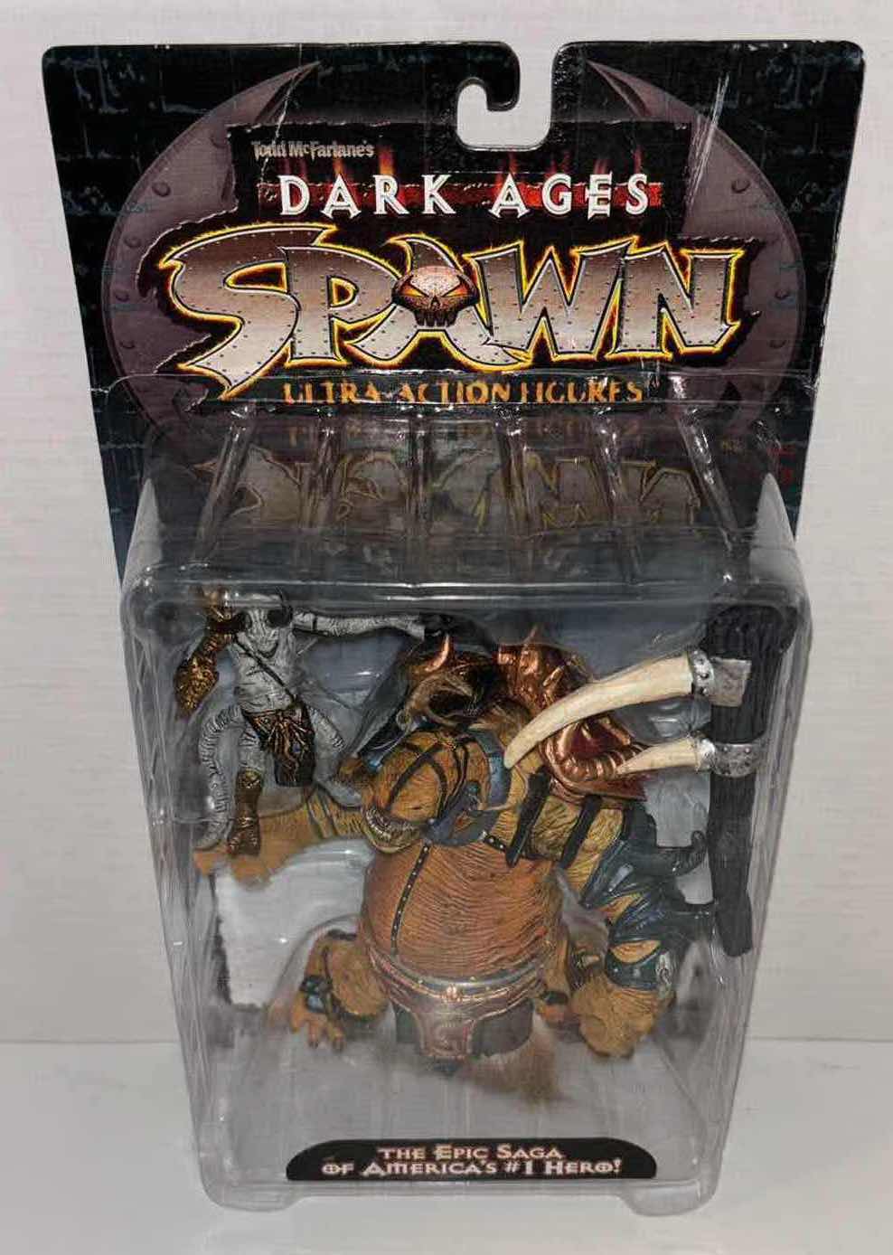 Photo 1 of NEW MCFARLANE TOYS 1998 DARK AGES SPAWN ULTRA ACTION FIGURE “THE OGRE”