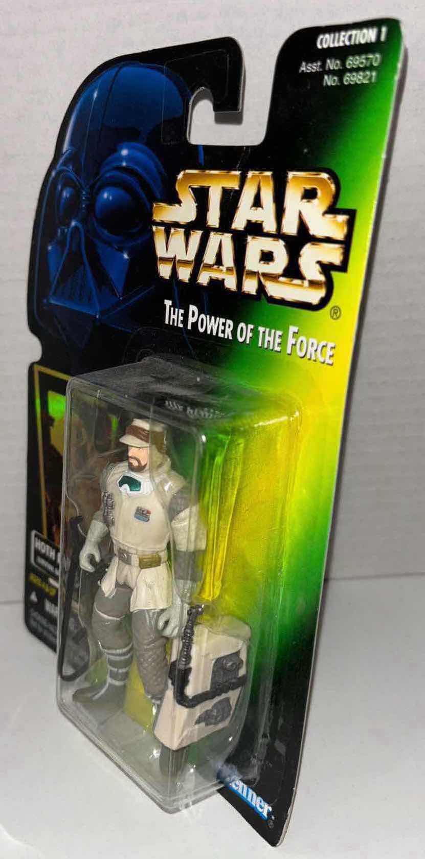 Photo 1 of NEW KENNER STAR WARS THE POWER OF THE FORCE ACTION FIGURE, HOTH REBEL SOLDIER W SURVIVAL BACKPACK & BLASTER RIFLE