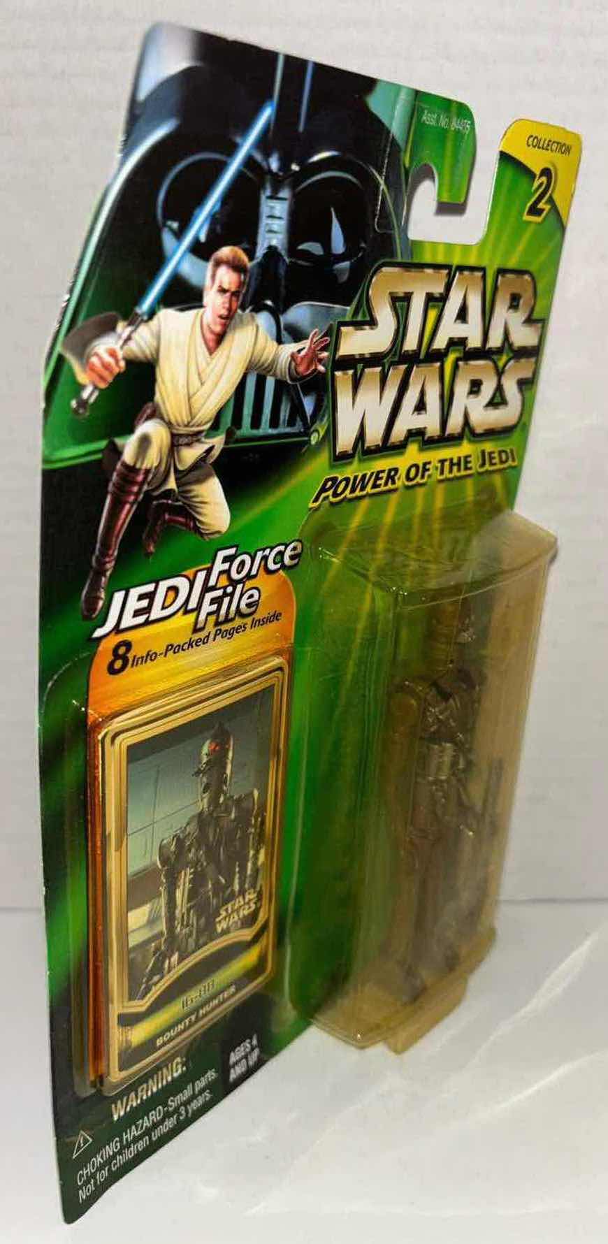 Photo 1 of NEW HASBRO STAR WARS POWER OF THE JEDI ACTION FIGURE, IG-88 W JEDI FORCE FILE