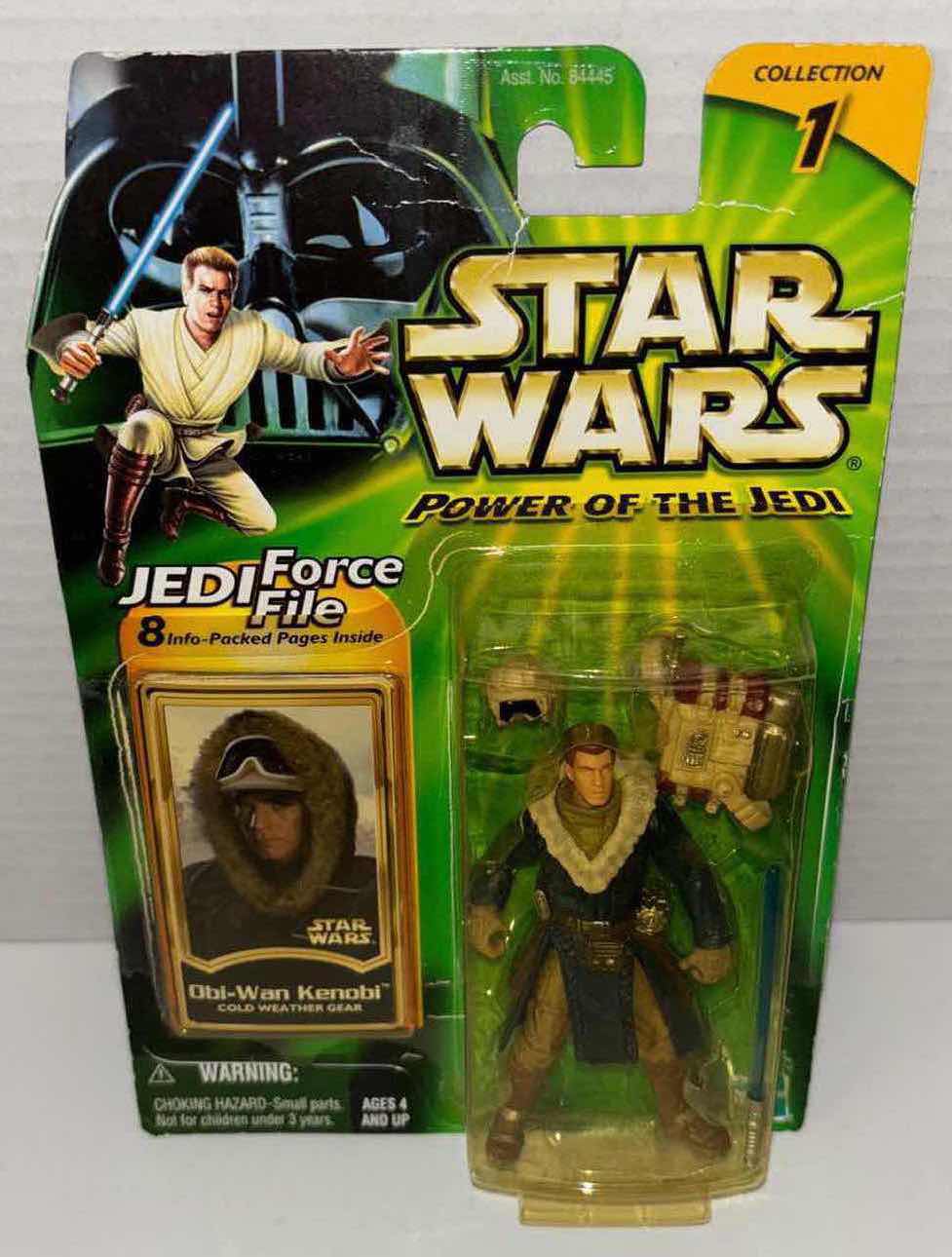Photo 1 of NEW HASBRO STAR WARS POWER OF THE JEDI ACTION FIGURE, OBI-WAN KENOBI & JEDI FORCE FILE