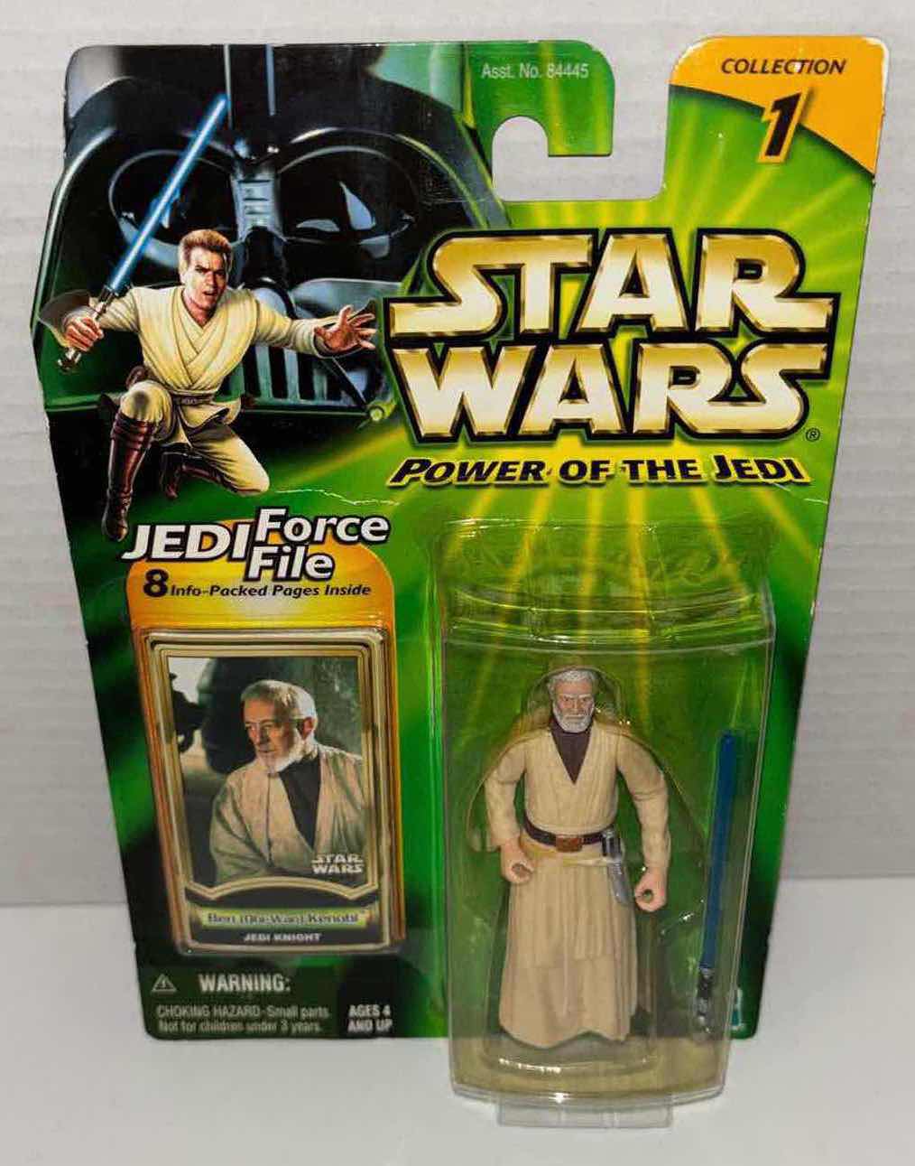 View 1 of NEW HASBRO STAR WARS POWER OF THE JEDI ACTION FIGURE, BEN (OBI-WAN) KENOBI & JEDI FORCE FILE