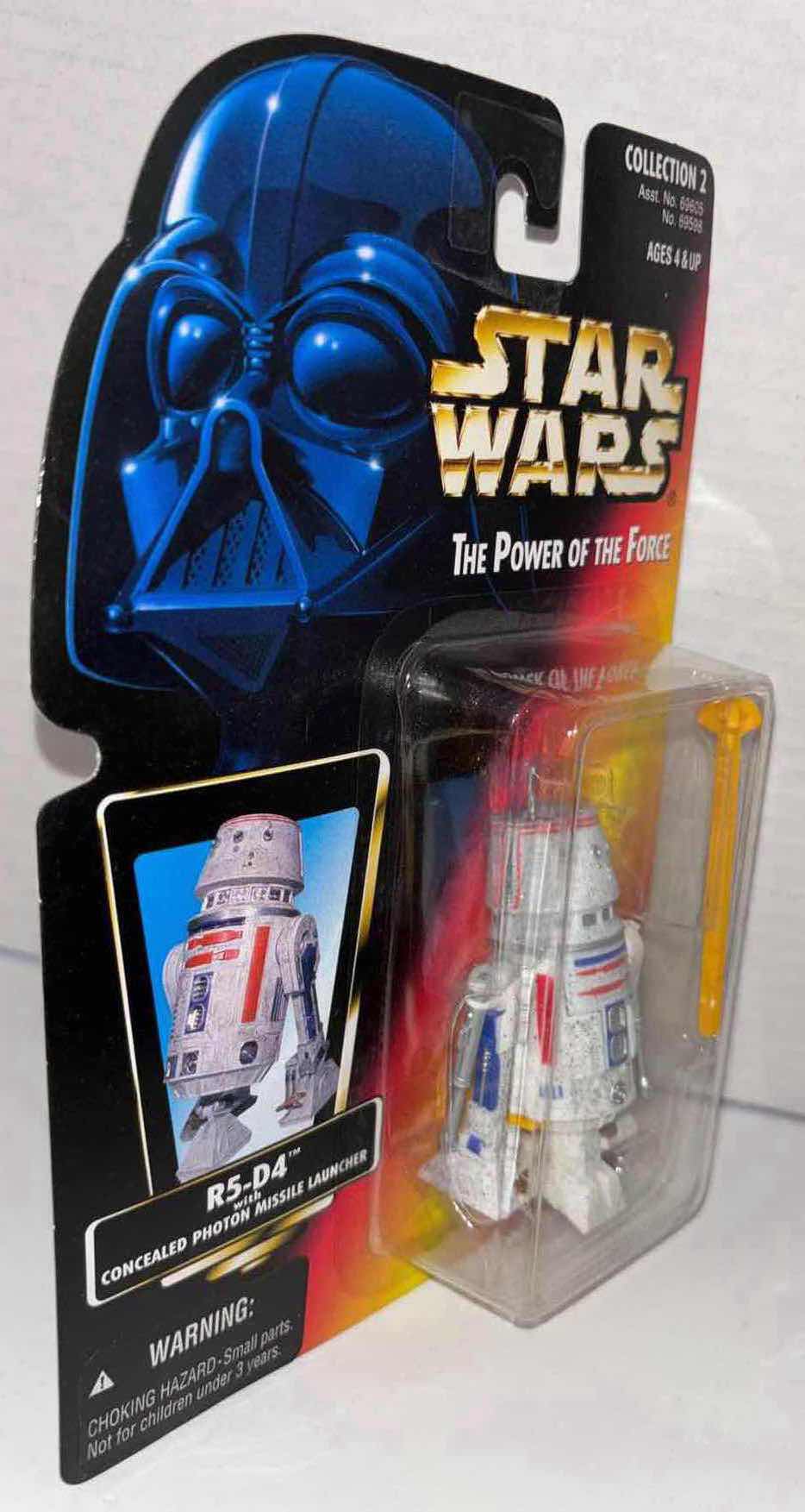 Photo 1 of NEW KENNER STAR WARS POWER OF THE FORCE ACTION FIGURE, R5-D4 W CONCEALED PHOTON MISSILE LAUNCHER