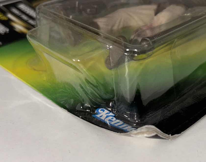 Photo 1 of NEW KENNER STAR WARS POWER OF THE FORCE ACTION FIGURE, WEEQUAY SKIFF GUARD W FORCE PIKE & BLASTER RIFLE