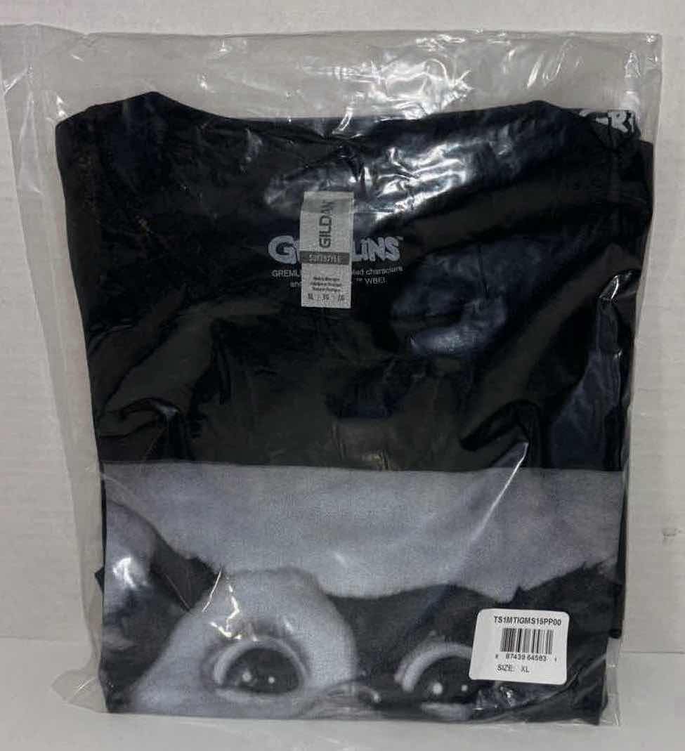 Photo 3 of NEW GREMLINS GIZMO BLACK T-SHIRT, SIZE X-LARGE