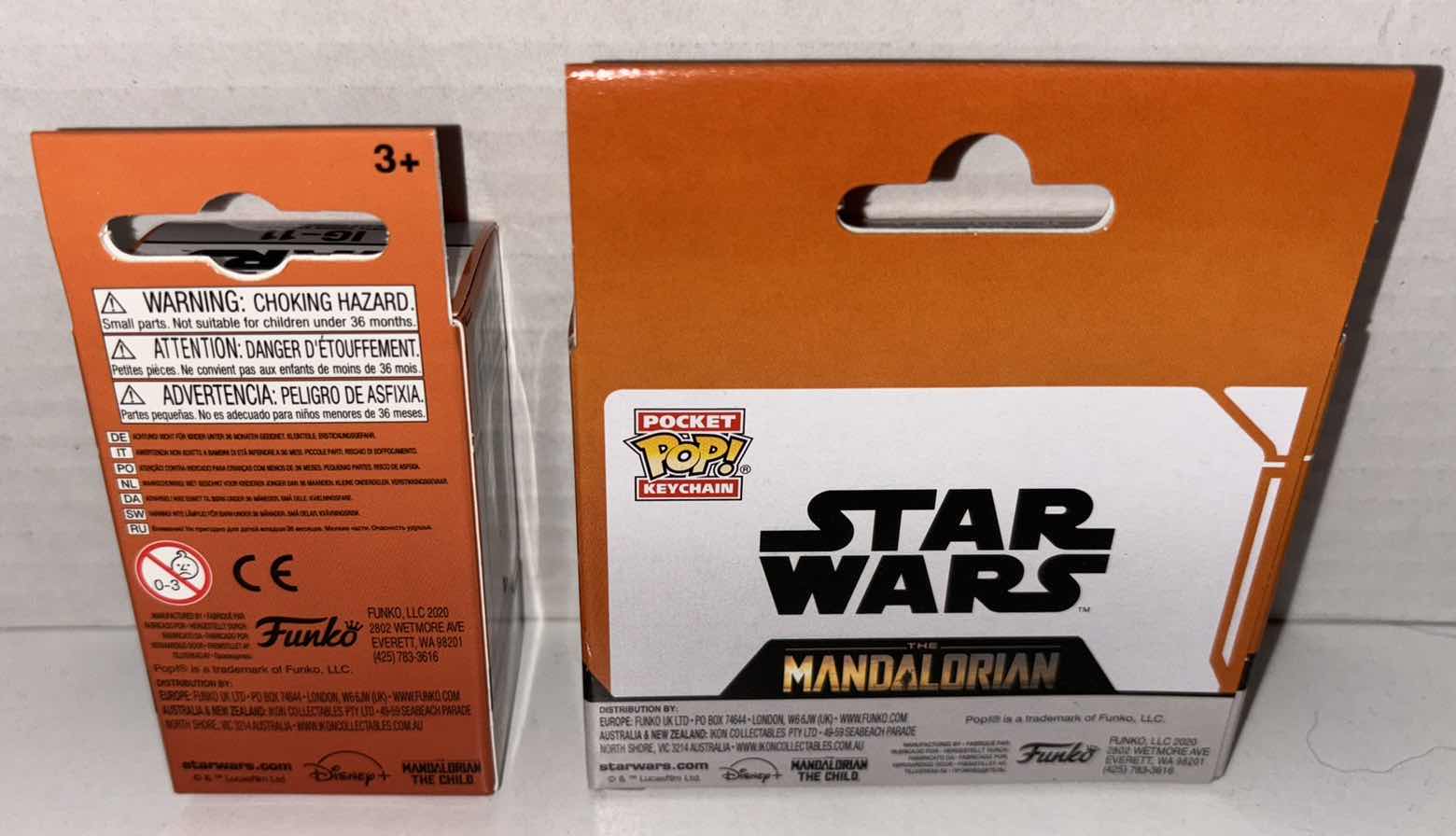 Photo 1 of NEW FUNKO POP! POCKET KEYCHAIN 2-PACK, STAR WARS “IG-11” & “THE CHILD WITH CUP” 