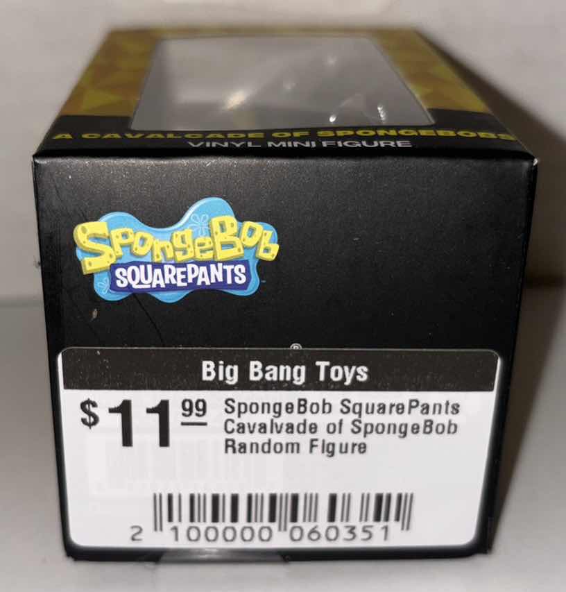 Photo 1 of NEW KID ROBOT A CAVALCADE OF SPONGEBOB SQUAREPANTS 3" VINYL MINI FIGURES, “DISCO SPONGEBOB” & “KRABIFIED” 