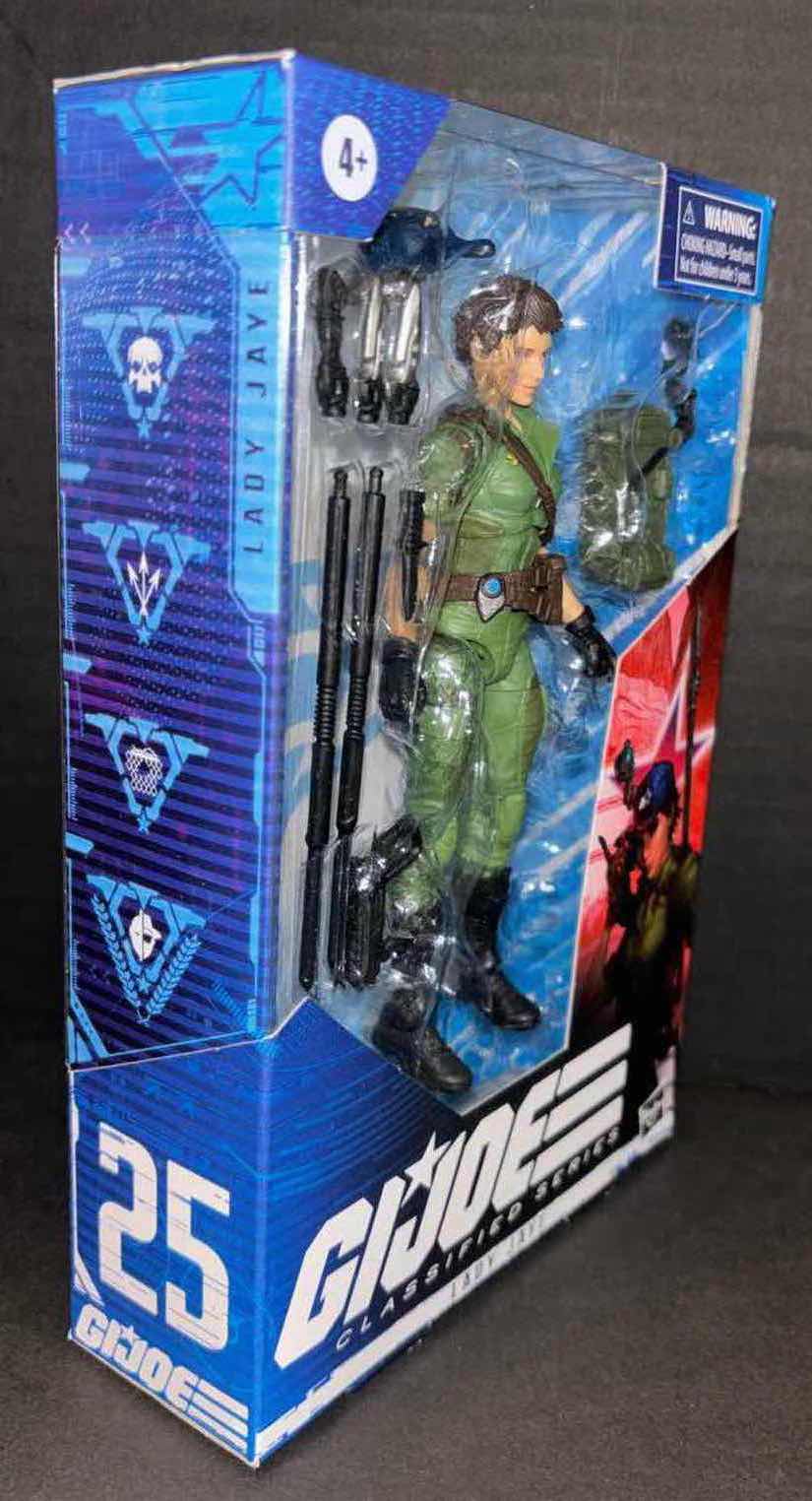 Photo 1 of NEW HASBRO G.I. JOE CLASSIFIED SERIES ACTION FIGURE & ACCESSORIES #25 “LADY JAYE”